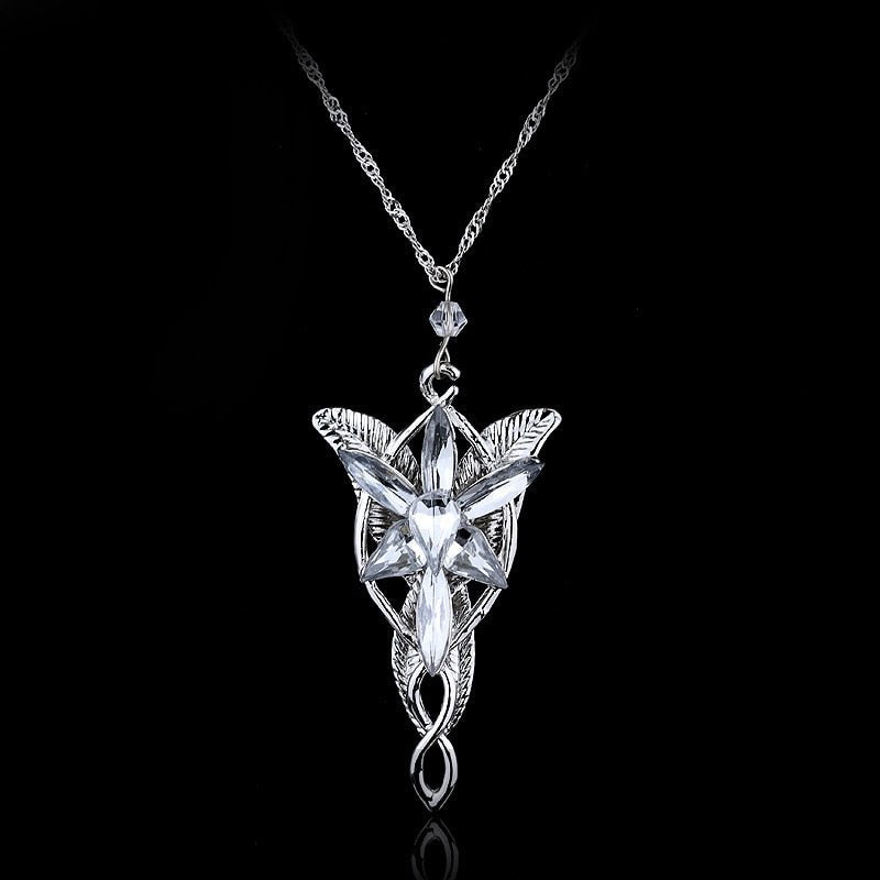 Hot Elves Princess Aragorn Arwen Evenstar The Lord Of The Twilight Star Pendant Alloy Necklace Gift For Fans Movie Jewelry - StarJam Gifts
