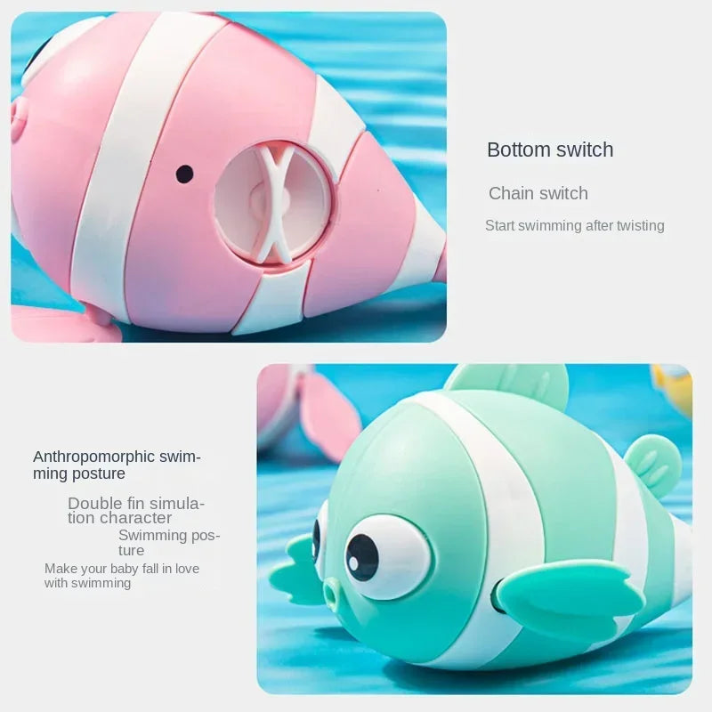 Wiggly Clownfish Bath Buddies