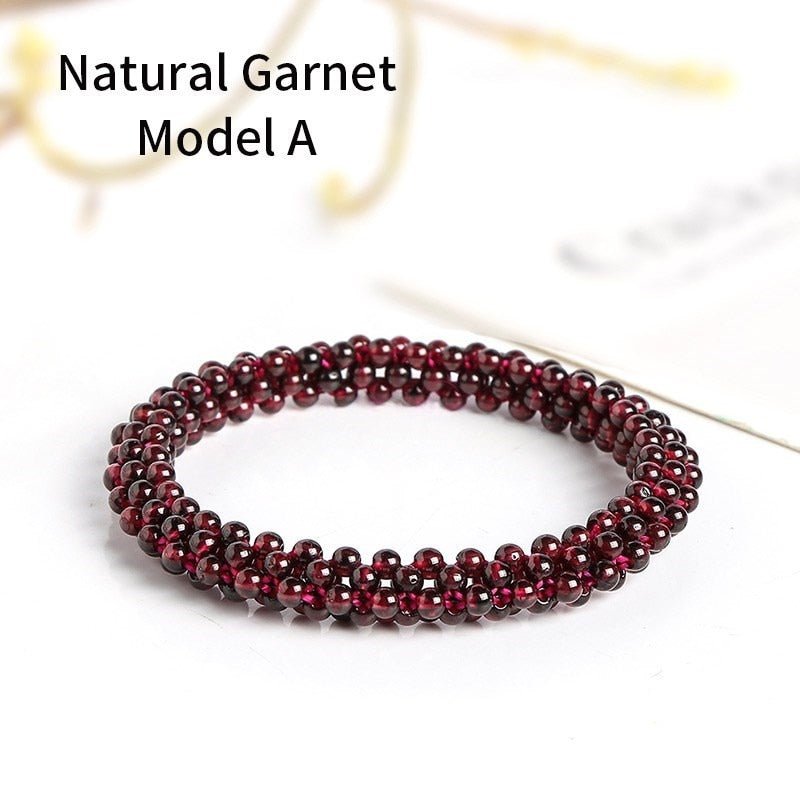 Jd Natural Stone Colorful Tiger Eyes Beads Bangles Men Women Bracelets Handmade Mookiate Jasper Energy Jewelry For Summer Gifts - StarJam Gifts