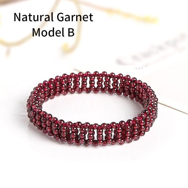 Jd Natural Stone Colorful Tiger Eyes Beads Bangles Men Women Bracelets Handmade Mookiate Jasper Energy Jewelry For Summer Gifts - StarJam Gifts