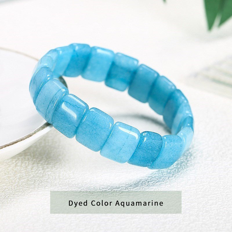 Jd Natural Stone Colorful Tiger Eyes Beads Bangles Men Women Bracelets Handmade Mookiate Jasper Energy Jewelry For Summer Gifts - StarJam Gifts