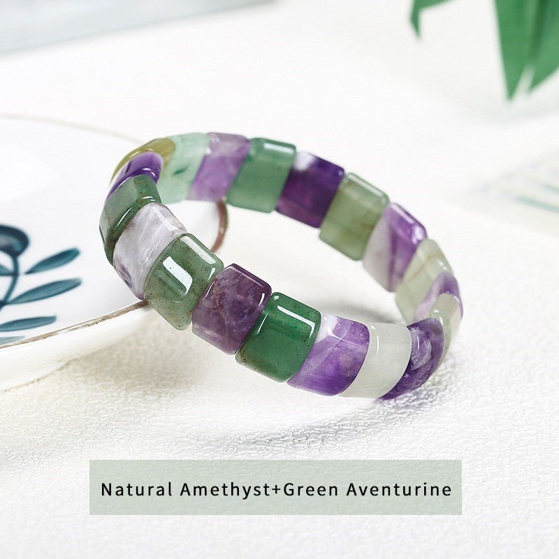 Jd Natural Stone Colorful Tiger Eyes Beads Bangles Men Women Bracelets Handmade Mookiate Jasper Energy Jewelry For Summer Gifts - StarJam Gifts