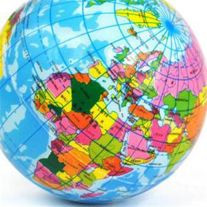 Stress Relief World Map Foam Ball Atlas Globe Palm Ball Planet Earth Ball Adult Kids Novelty Funny Gadgets Anti Stress Toys - StarJam Gifts