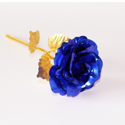 Valentine's Day Creative Gift 24k Foil Plated Rose Gold Rose Lasts Forever Love Wedding Decor Lover Lighting Roses Creative Gift - StarJam Gifts