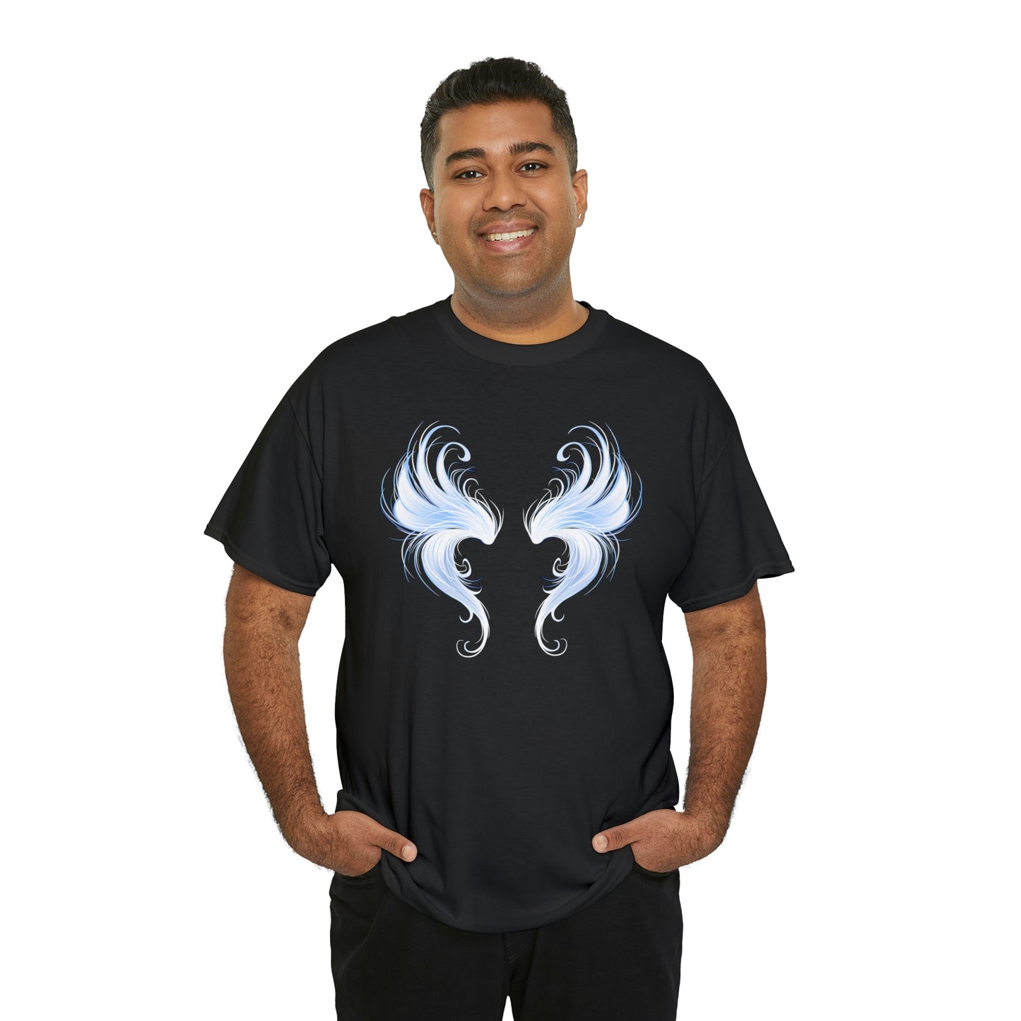 Angel Wing Motivational T-shirt - Inspiring Graphic Tee For Men And Women | Inspiring Words | Positive Vibes | Unique Design | Perfect Gift | Best Quality Tee