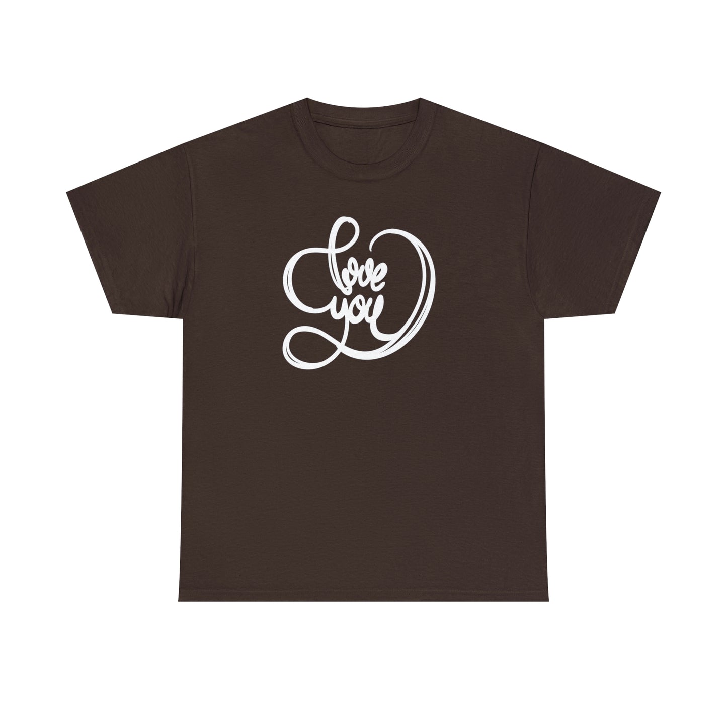 Love You Motivational T-shirt - Inspiring Graphic Tee For Men And Women | Inspiring Words | Positive Vibes | Unique Design | Perfect Gift | Best Quality Tee