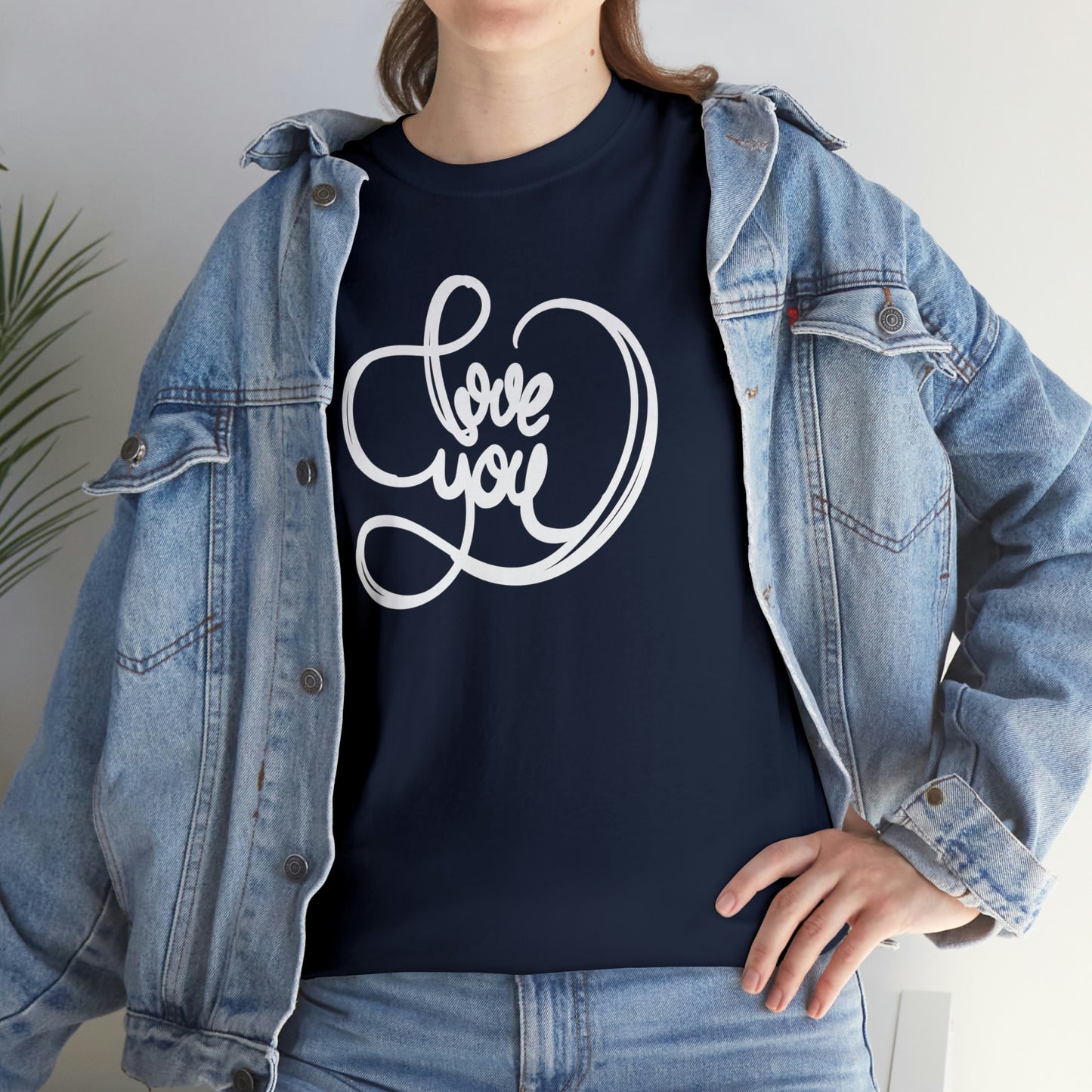 Love You Motivational T-shirt - Inspiring Graphic Tee For Men And Women | Inspiring Words | Positive Vibes | Unique Design | Perfect Gift | Best Quality Tee