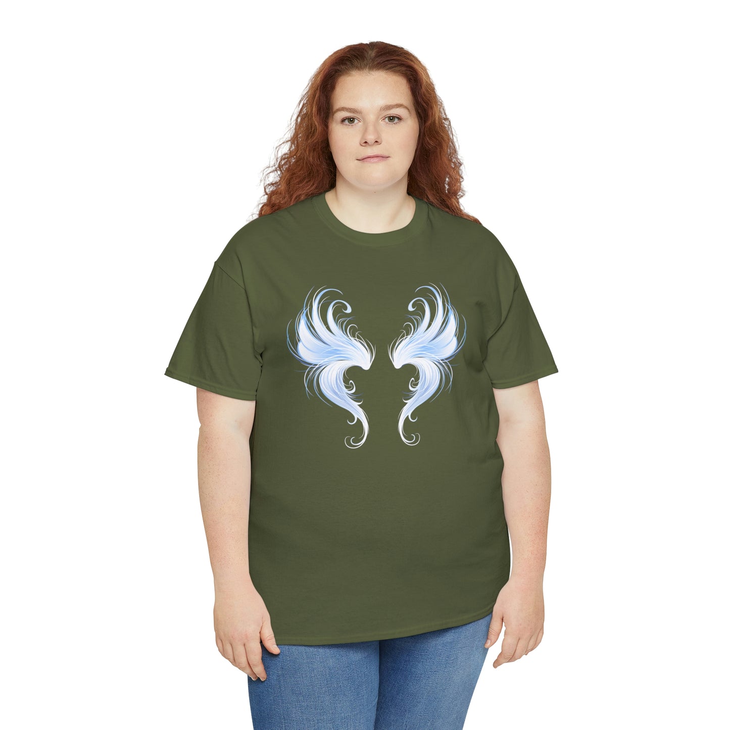 Angel Wing Motivational T-shirt - Inspiring Graphic Tee For Men And Women | Inspiring Words | Positive Vibes | Unique Design | Perfect Gift | Best Quality Tee