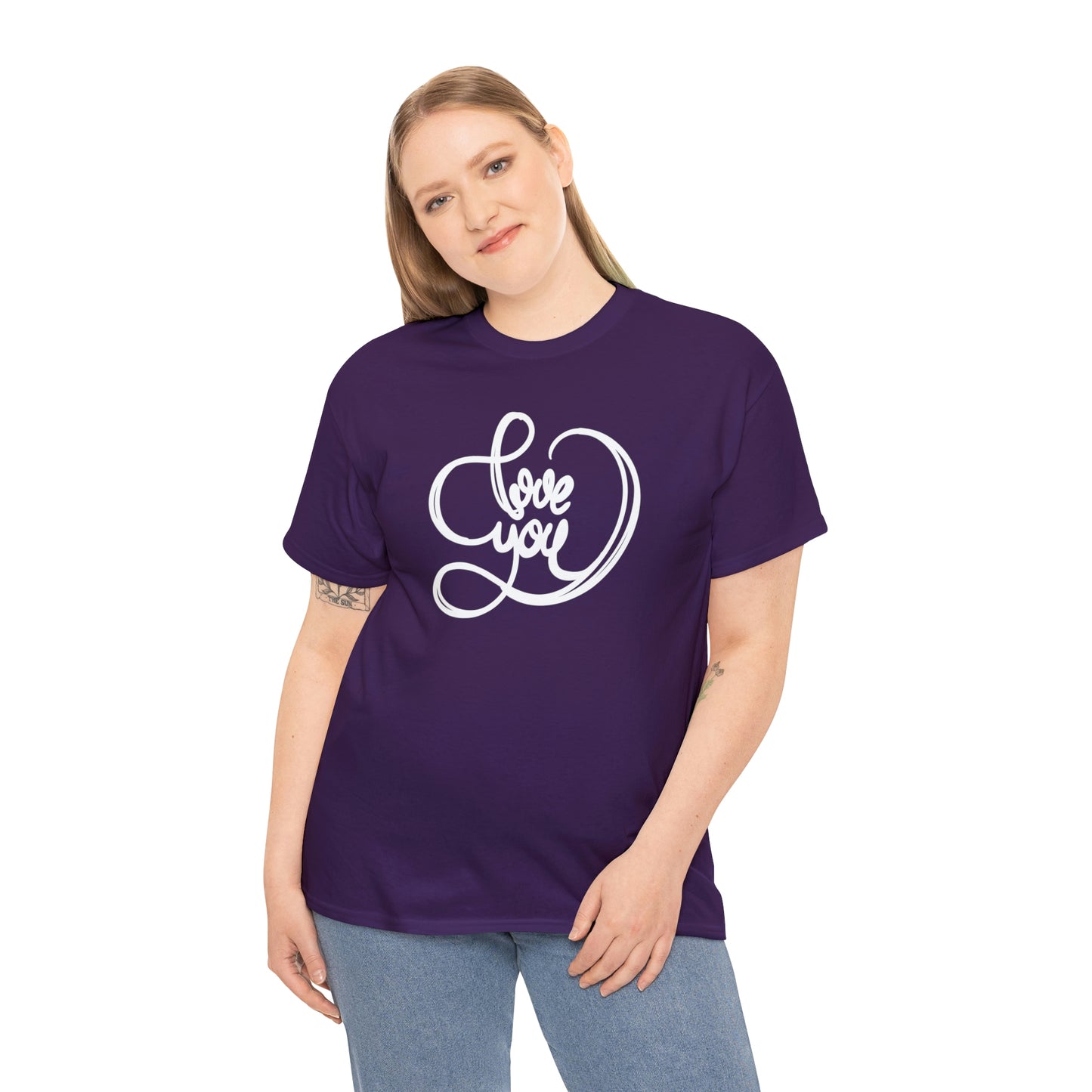 Love You Motivational T-shirt - Inspiring Graphic Tee For Men And Women | Inspiring Words | Positive Vibes | Unique Design | Perfect Gift | Best Quality Tee
