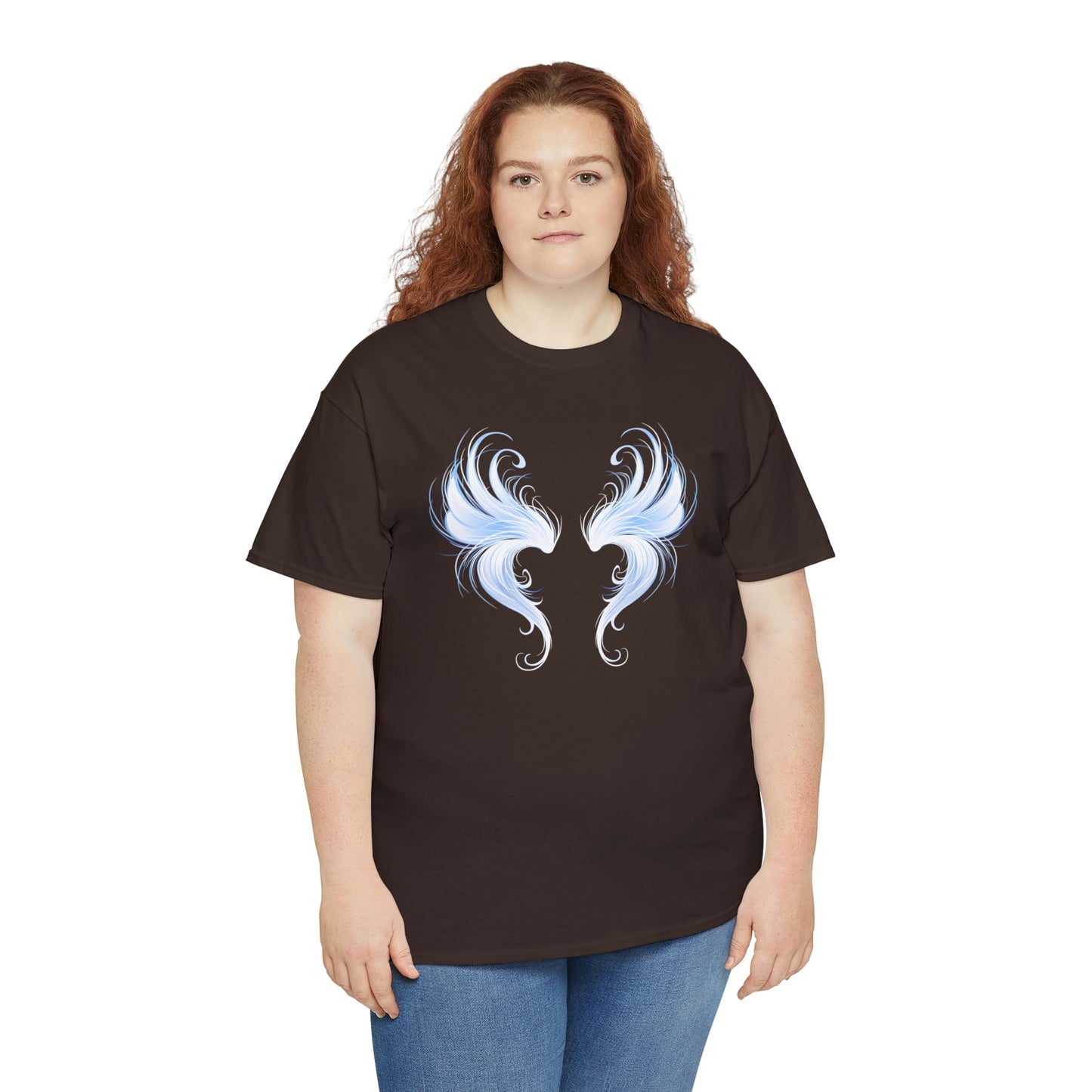 Angel Wing Motivational T-shirt - Inspiring Graphic Tee For Men And Women | Inspiring Words | Positive Vibes | Unique Design | Perfect Gift | Best Quality Tee