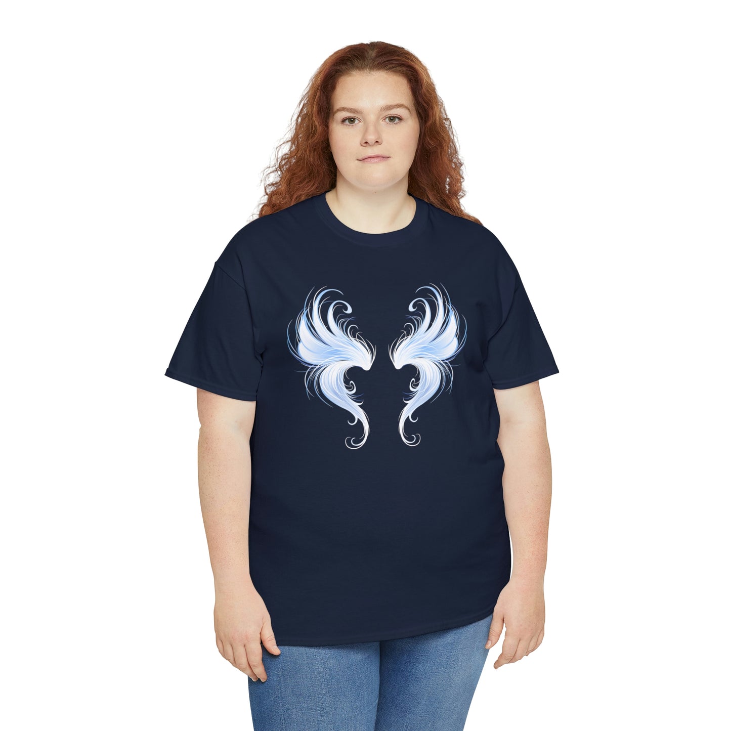 Angel Wing Motivational T-shirt - Inspiring Graphic Tee For Men And Women | Inspiring Words | Positive Vibes | Unique Design | Perfect Gift | Best Quality Tee