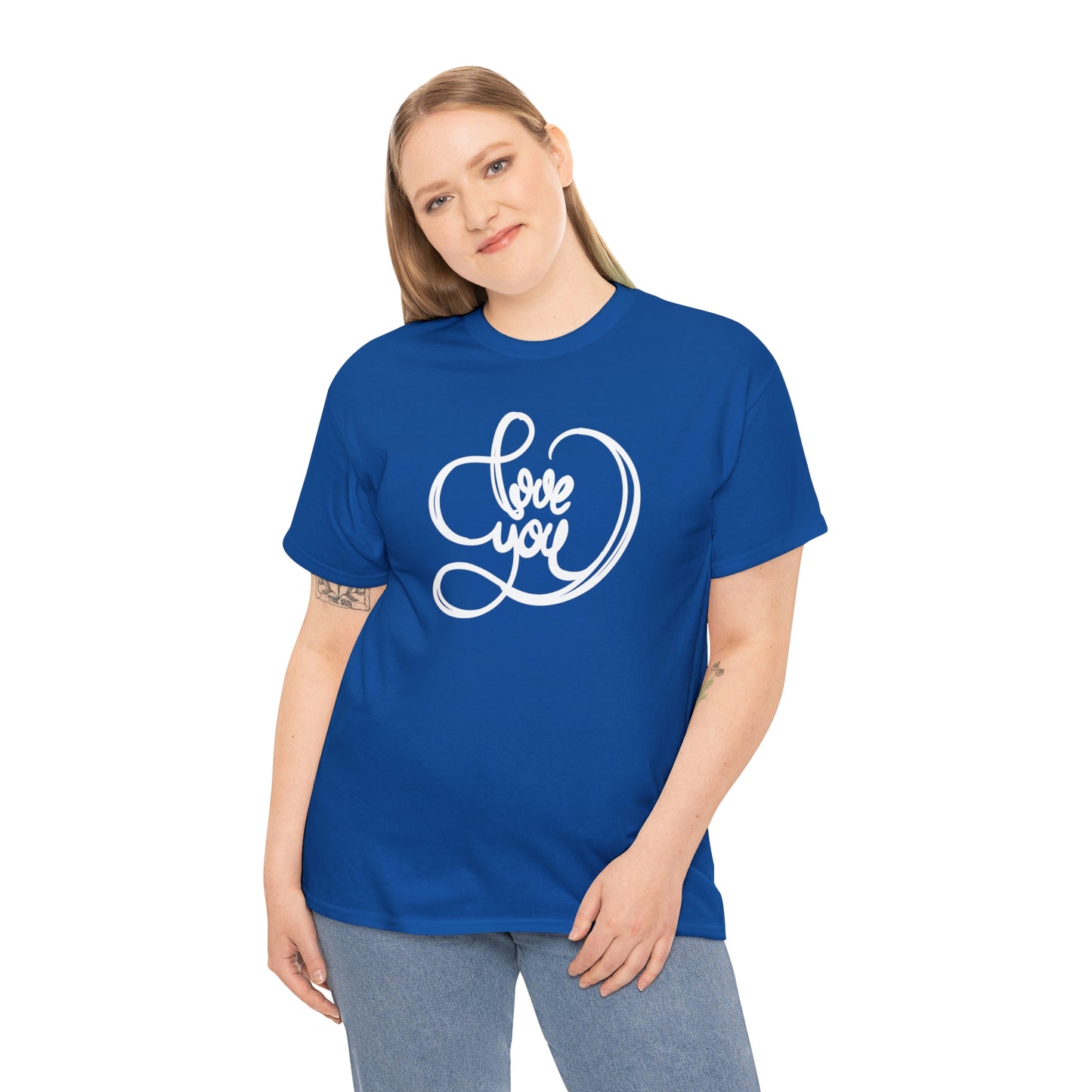 Love You Motivational T-shirt - Inspiring Graphic Tee For Men And Women | Inspiring Words | Positive Vibes | Unique Design | Perfect Gift | Best Quality Tee