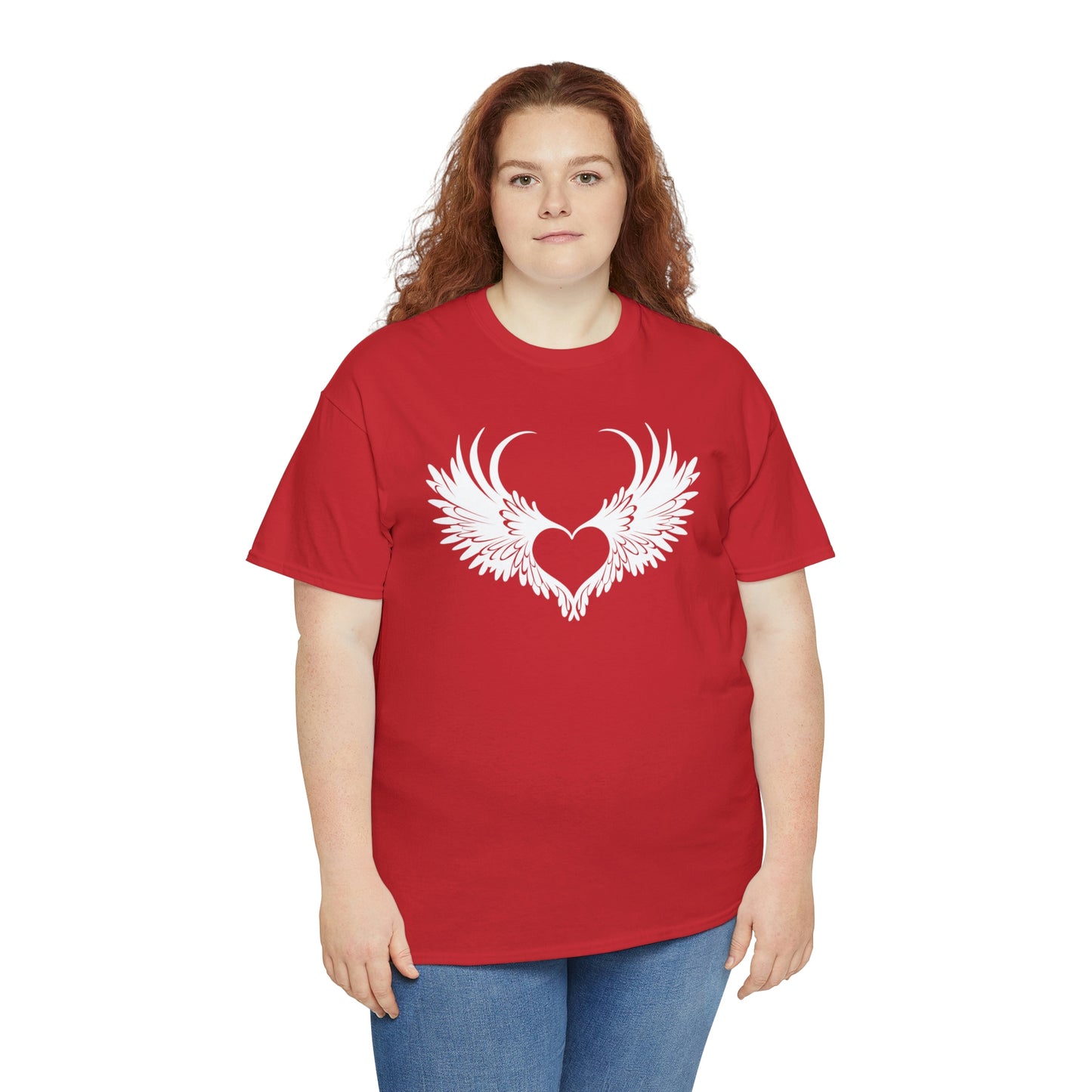Angel Heart Motivational T-shirt - Inspiring Graphic Tee For Men And Women | Inspiring Words | Positive Vibes | Unique Design | Perfect Gift | Best Quality Tee