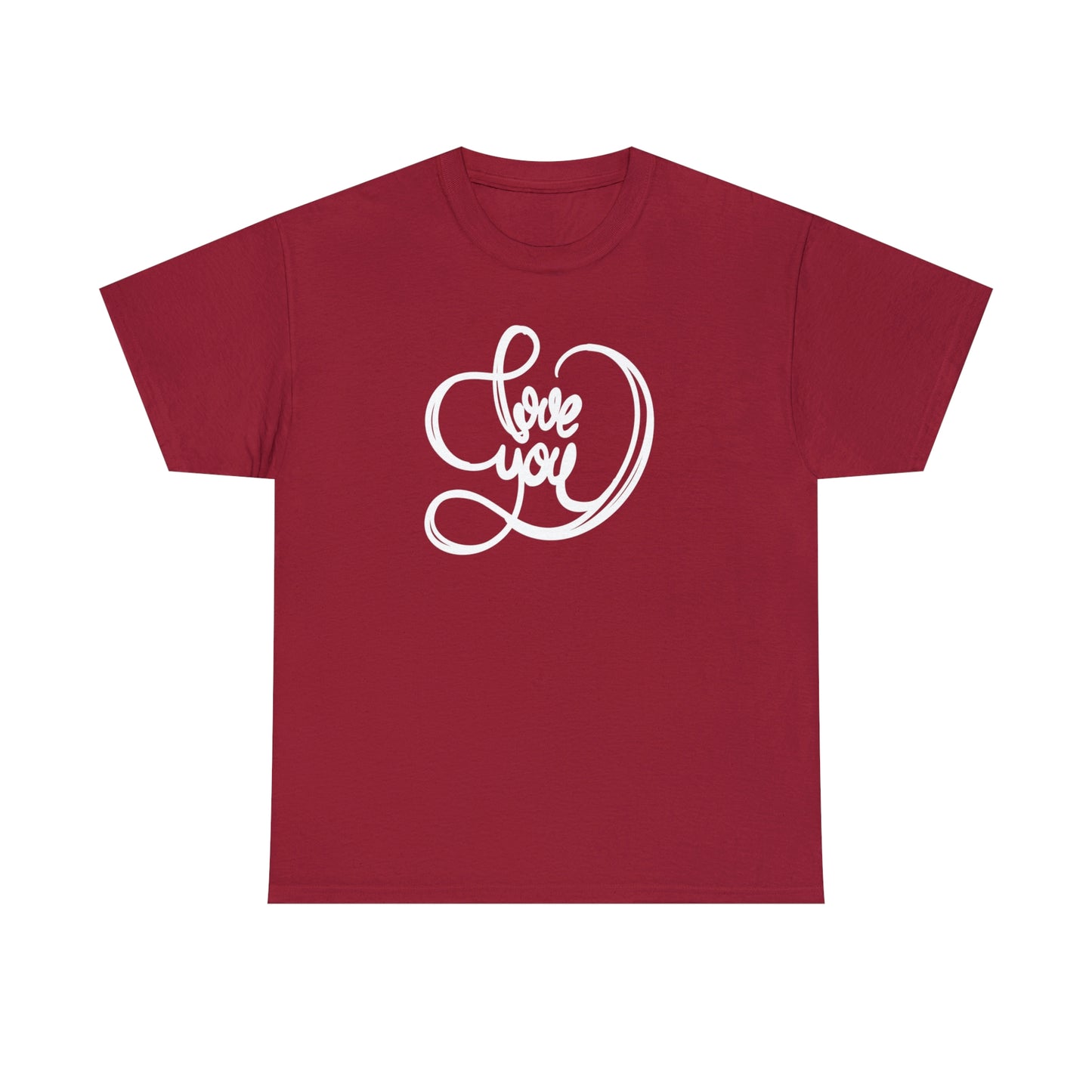 Love You Motivational T-shirt - Inspiring Graphic Tee For Men And Women | Inspiring Words | Positive Vibes | Unique Design | Perfect Gift | Best Quality Tee