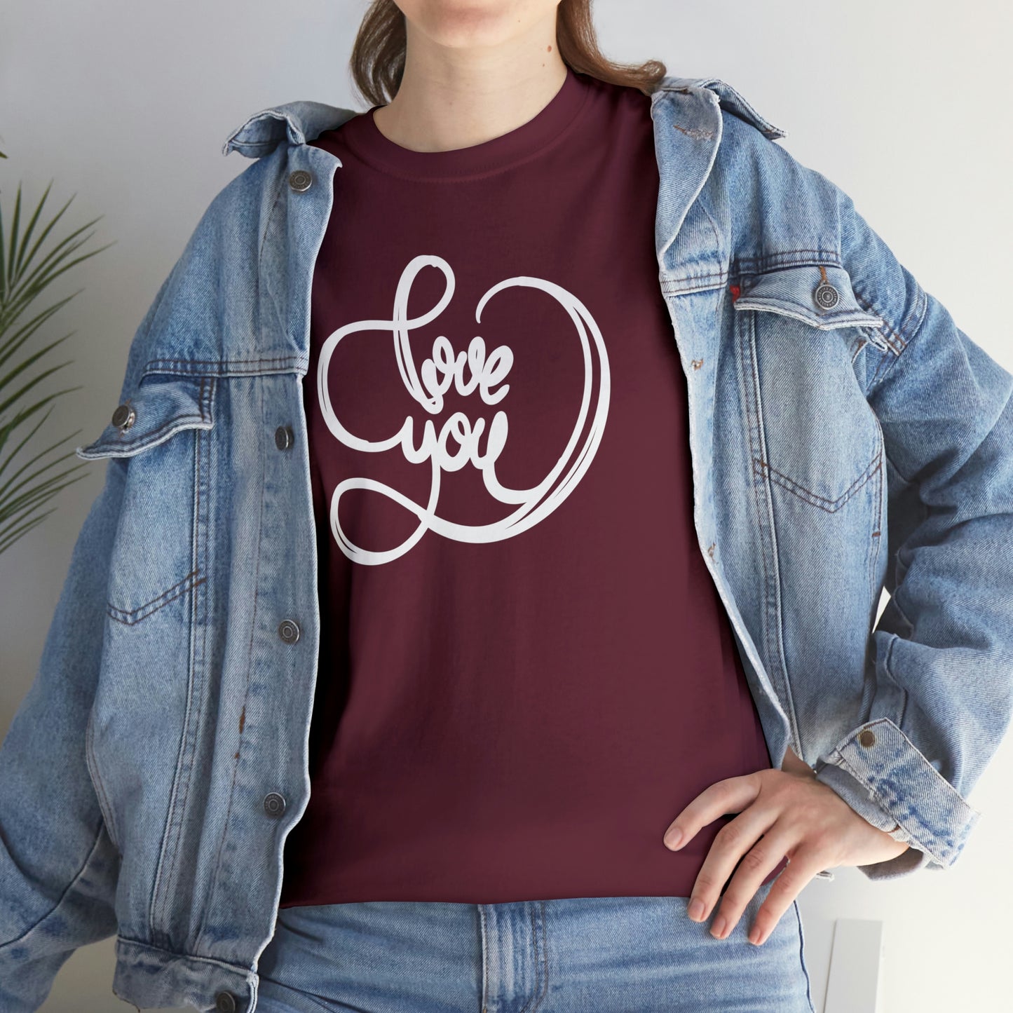 Love You Motivational T-shirt - Inspiring Graphic Tee For Men And Women | Inspiring Words | Positive Vibes | Unique Design | Perfect Gift | Best Quality Tee