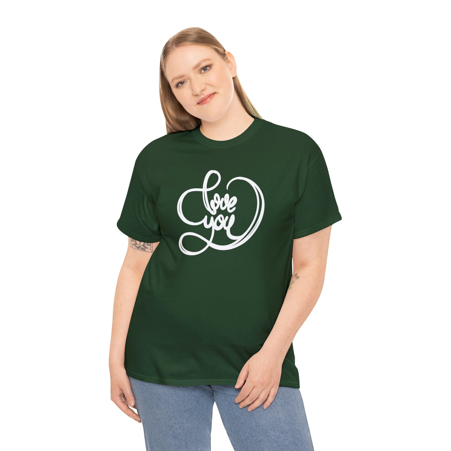 Love You Motivational T-shirt - Inspiring Graphic Tee For Men And Women | Inspiring Words | Positive Vibes | Unique Design | Perfect Gift | Best Quality Tee
