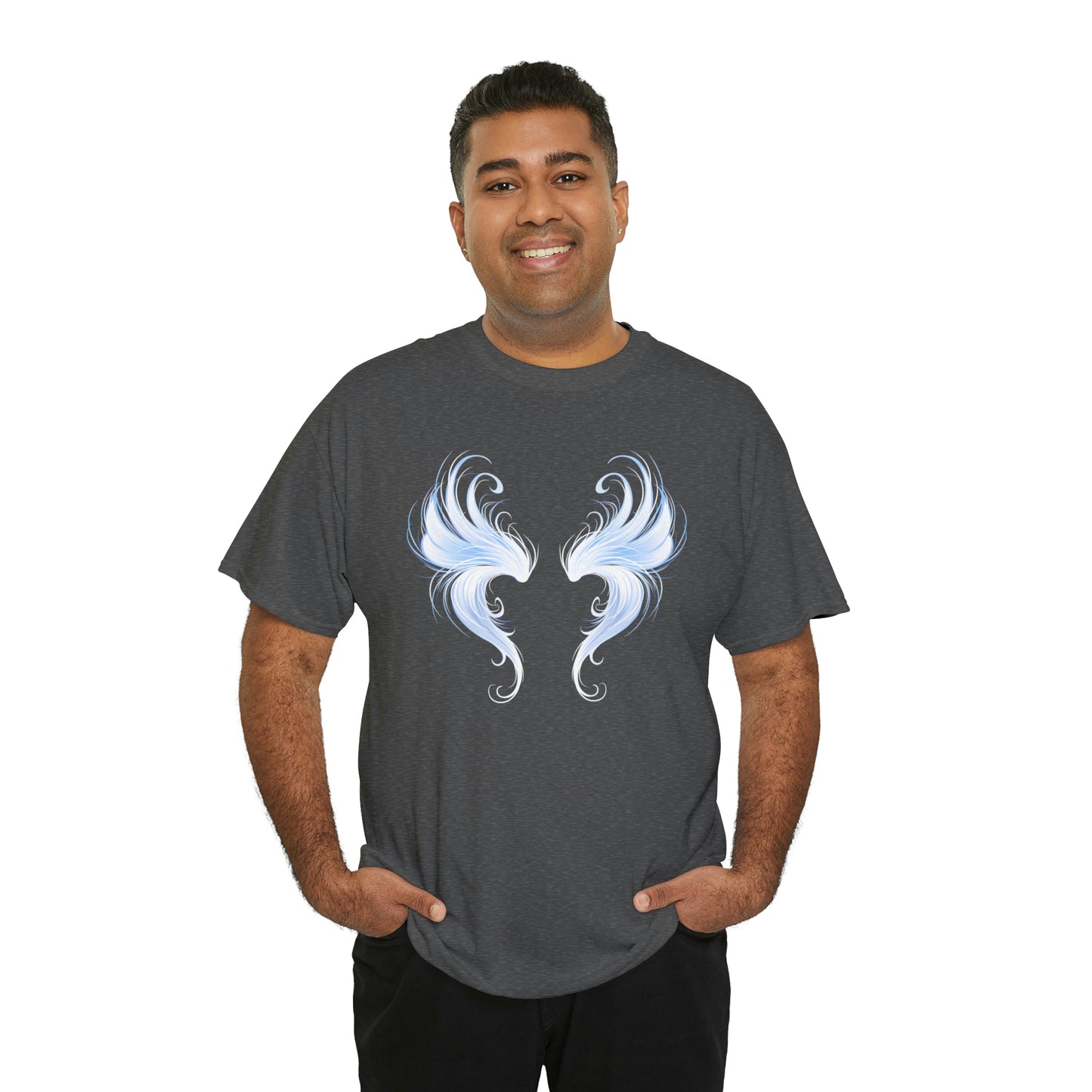 Angel Wing Motivational T-shirt - Inspiring Graphic Tee For Men And Women | Inspiring Words | Positive Vibes | Unique Design | Perfect Gift | Best Quality Tee