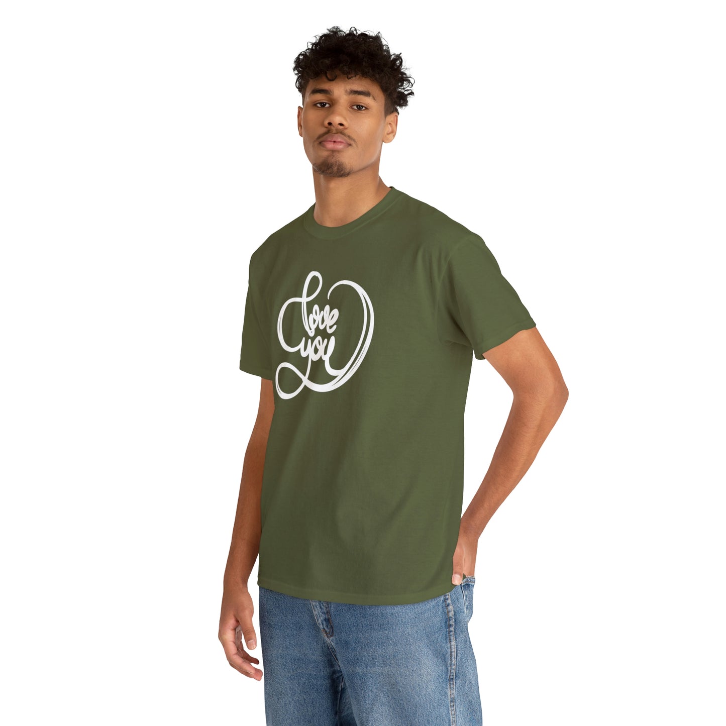 Love You Motivational T-shirt - Inspiring Graphic Tee For Men And Women | Inspiring Words | Positive Vibes | Unique Design | Perfect Gift | Best Quality Tee