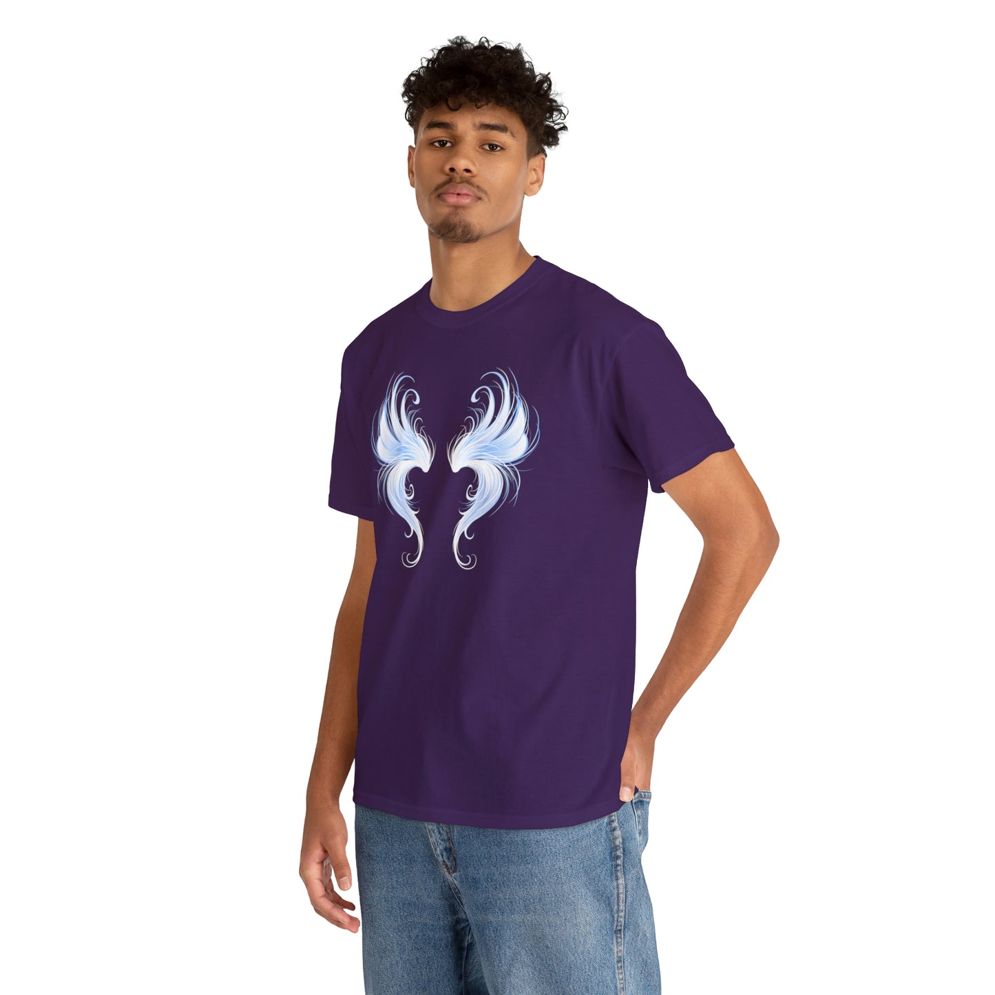 Angel Wing Motivational T-shirt - Inspiring Graphic Tee For Men And Women | Inspiring Words | Positive Vibes | Unique Design | Perfect Gift | Best Quality Tee
