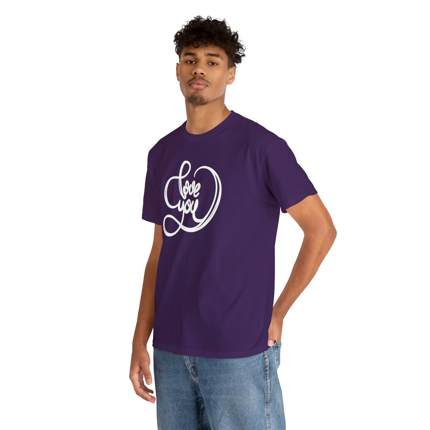 Love You Motivational T-shirt - Inspiring Graphic Tee For Men And Women | Inspiring Words | Positive Vibes | Unique Design | Perfect Gift | Best Quality Tee