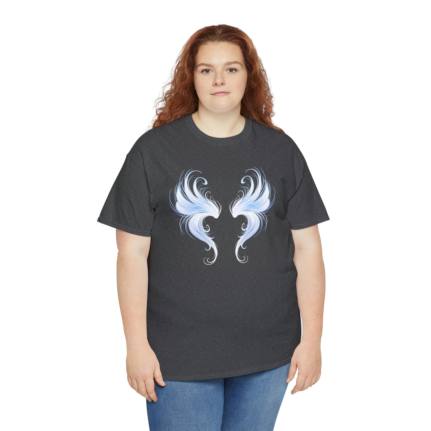Angel Wing Motivational T-shirt - Inspiring Graphic Tee For Men And Women | Inspiring Words | Positive Vibes | Unique Design | Perfect Gift | Best Quality Tee