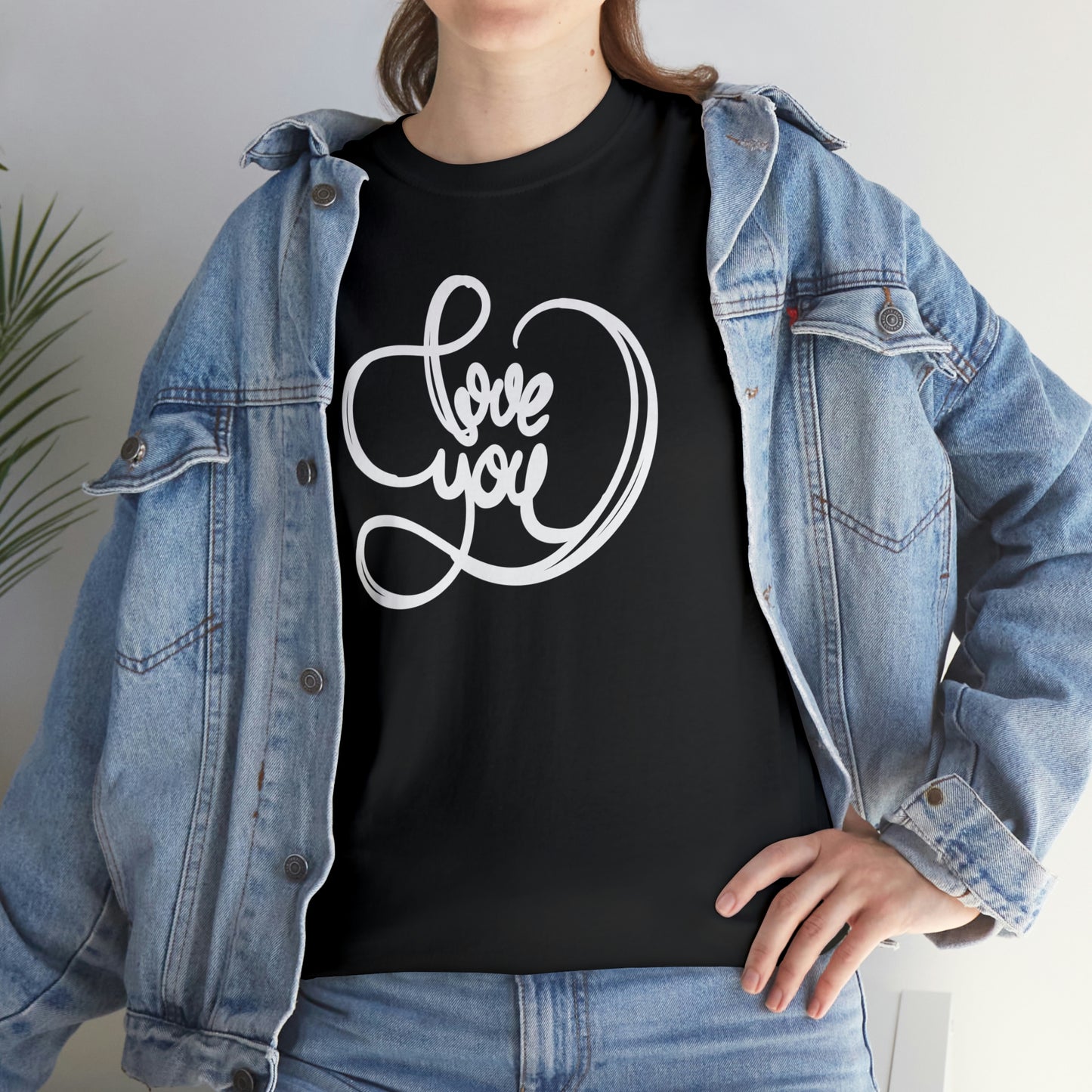 Love You Motivational T-shirt - Inspiring Graphic Tee For Men And Women | Inspiring Words | Positive Vibes | Unique Design | Perfect Gift | Best Quality Tee