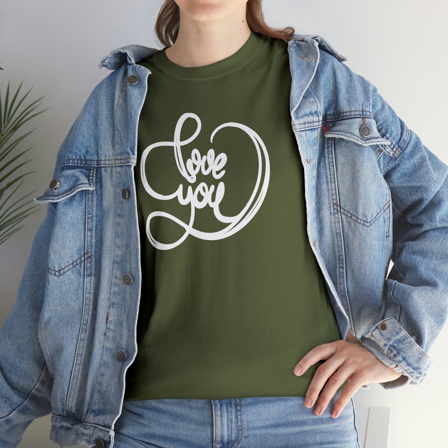 Love You Motivational T-shirt - Inspiring Graphic Tee For Men And Women | Inspiring Words | Positive Vibes | Unique Design | Perfect Gift | Best Quality Tee
