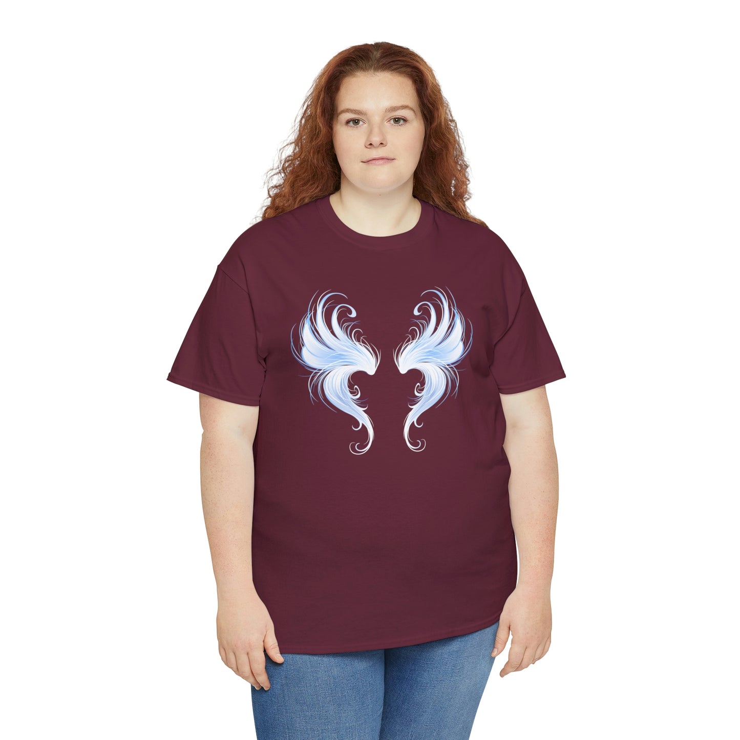 Angel Wing Motivational T-shirt - Inspiring Graphic Tee For Men And Women | Inspiring Words | Positive Vibes | Unique Design | Perfect Gift | Best Quality Tee
