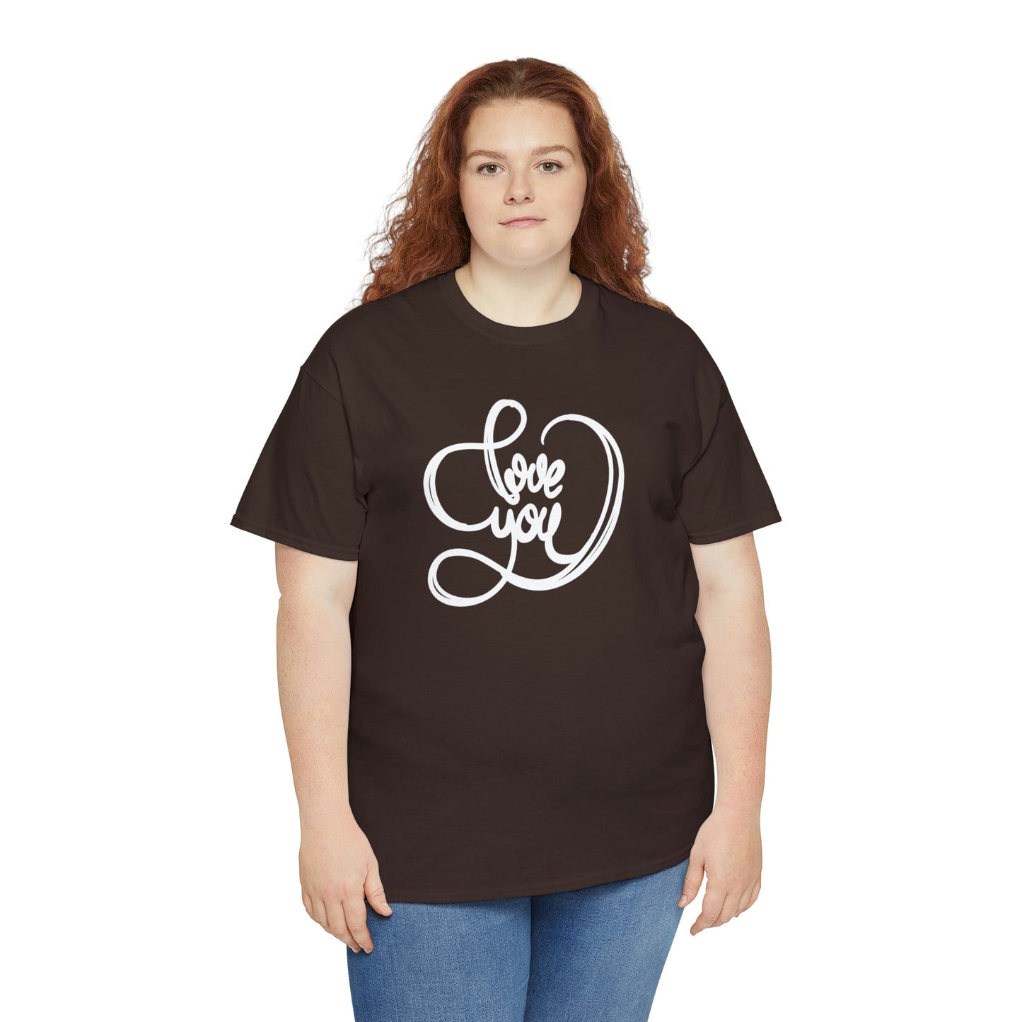 Love You Motivational T-shirt - Inspiring Graphic Tee For Men And Women | Inspiring Words | Positive Vibes | Unique Design | Perfect Gift | Best Quality Tee