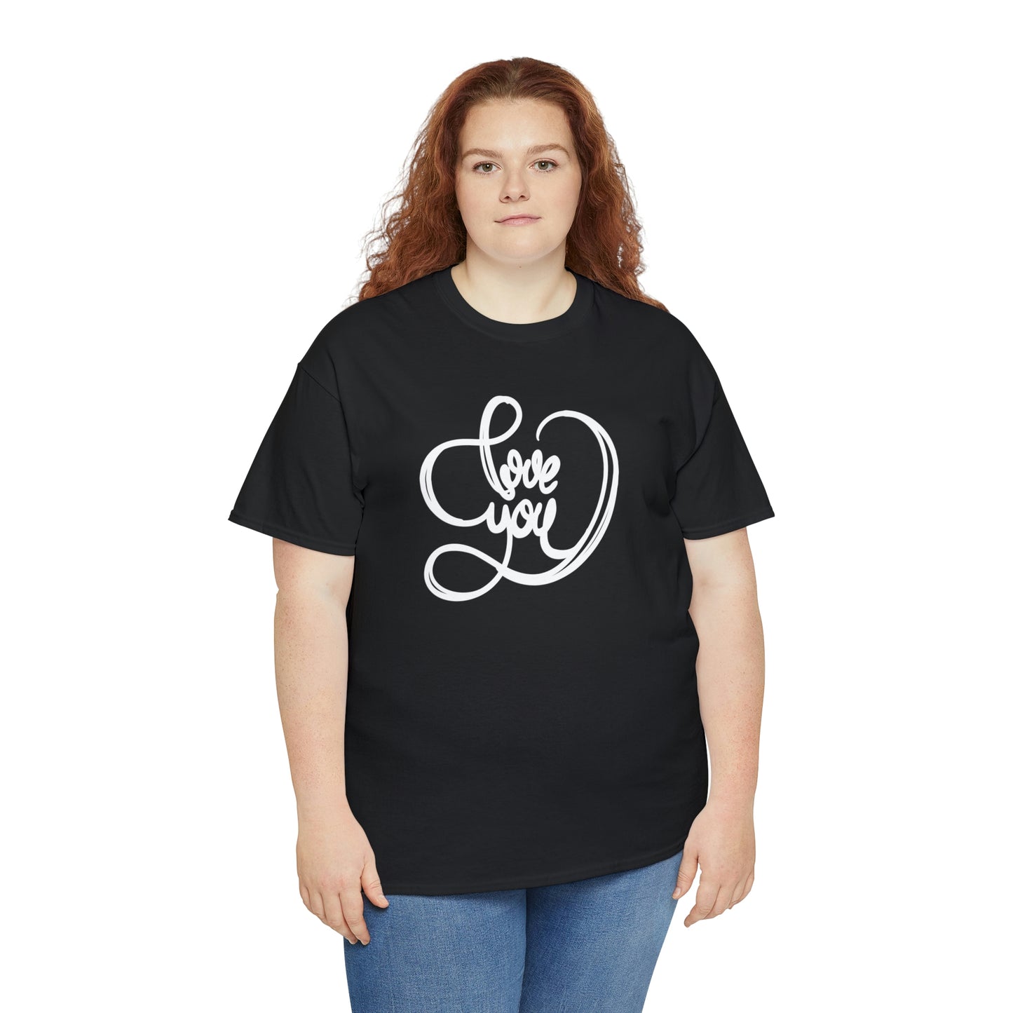 Love You Motivational T-shirt - Inspiring Graphic Tee For Men And Women | Inspiring Words | Positive Vibes | Unique Design | Perfect Gift | Best Quality Tee