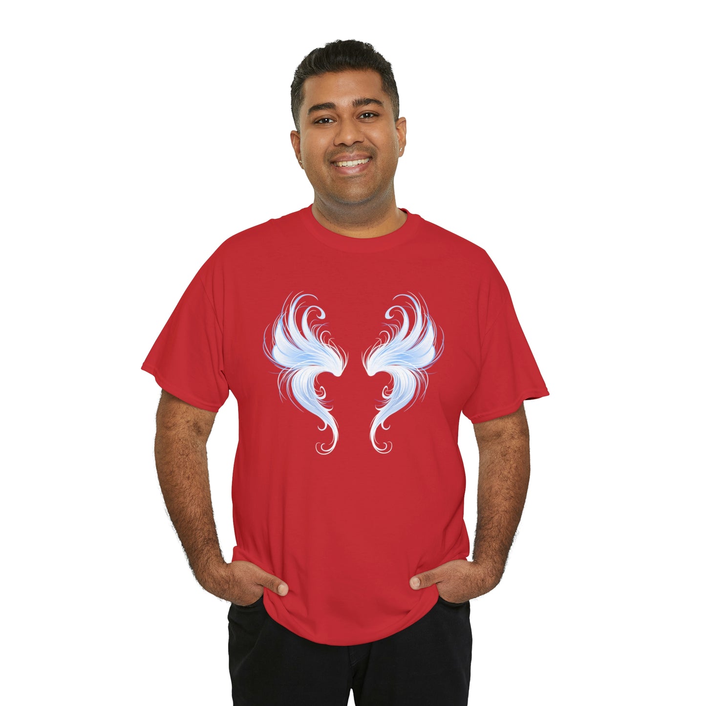 Angel Wing Motivational T-shirt - Inspiring Graphic Tee For Men And Women | Inspiring Words | Positive Vibes | Unique Design | Perfect Gift | Best Quality Tee