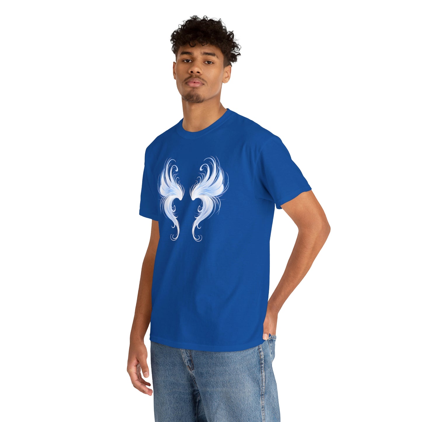 Angel Wing Motivational T-shirt - Inspiring Graphic Tee For Men And Women | Inspiring Words | Positive Vibes | Unique Design | Perfect Gift | Best Quality Tee