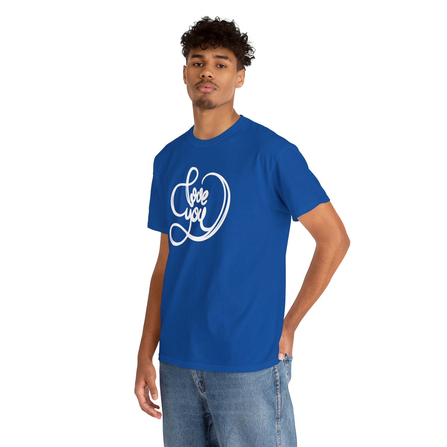 Love You Motivational T-shirt - Inspiring Graphic Tee For Men And Women | Inspiring Words | Positive Vibes | Unique Design | Perfect Gift | Best Quality Tee