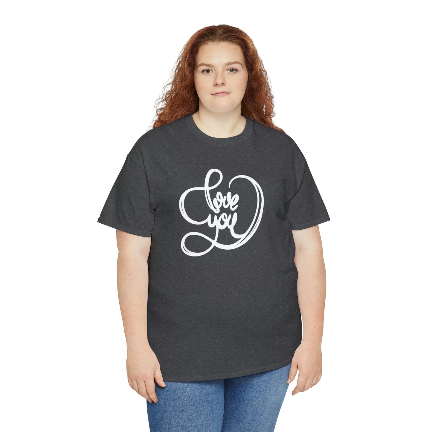 Love You Motivational T-shirt - Inspiring Graphic Tee For Men And Women | Inspiring Words | Positive Vibes | Unique Design | Perfect Gift | Best Quality Tee