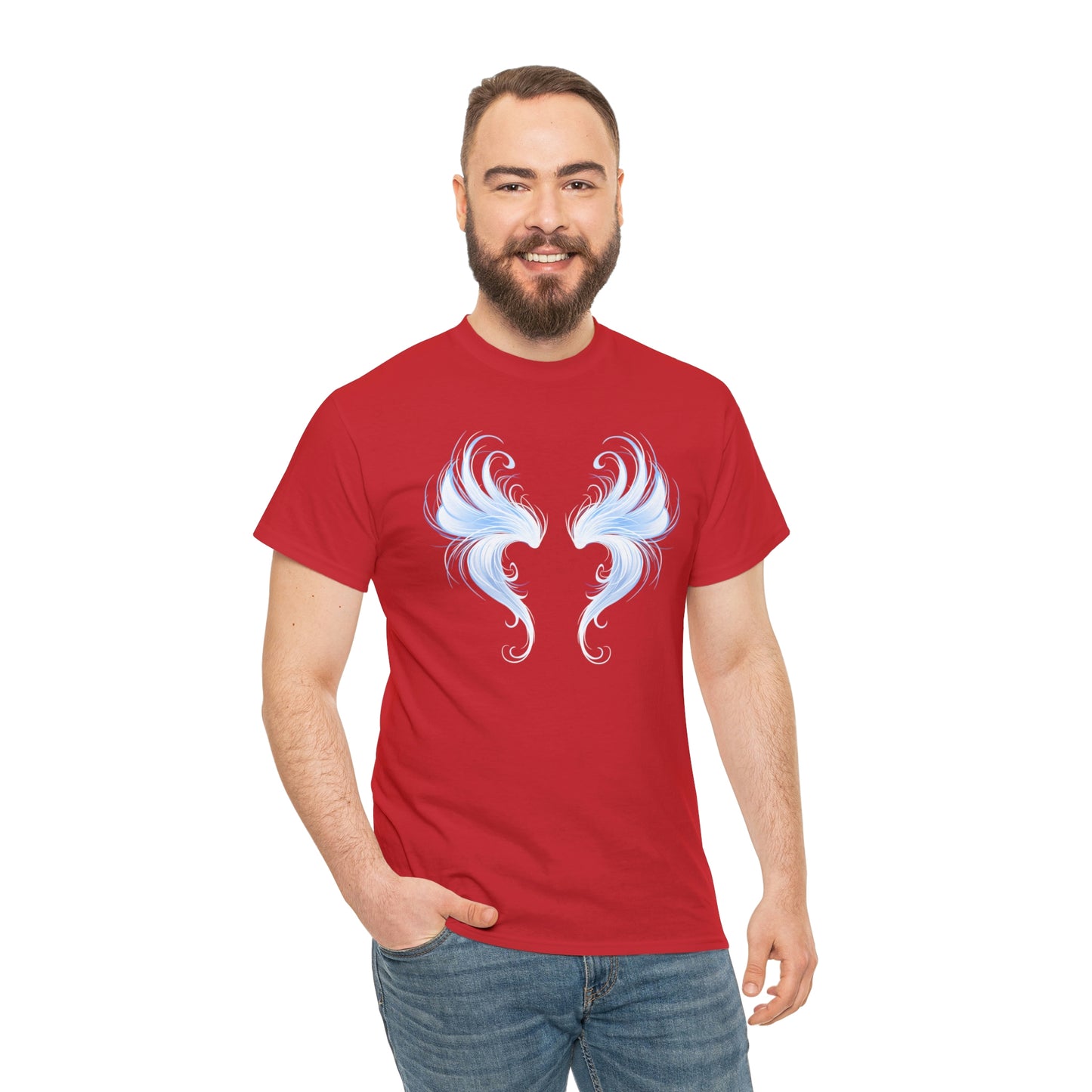 Angel Wing Motivational T-shirt - Inspiring Graphic Tee For Men And Women | Inspiring Words | Positive Vibes | Unique Design | Perfect Gift | Best Quality Tee