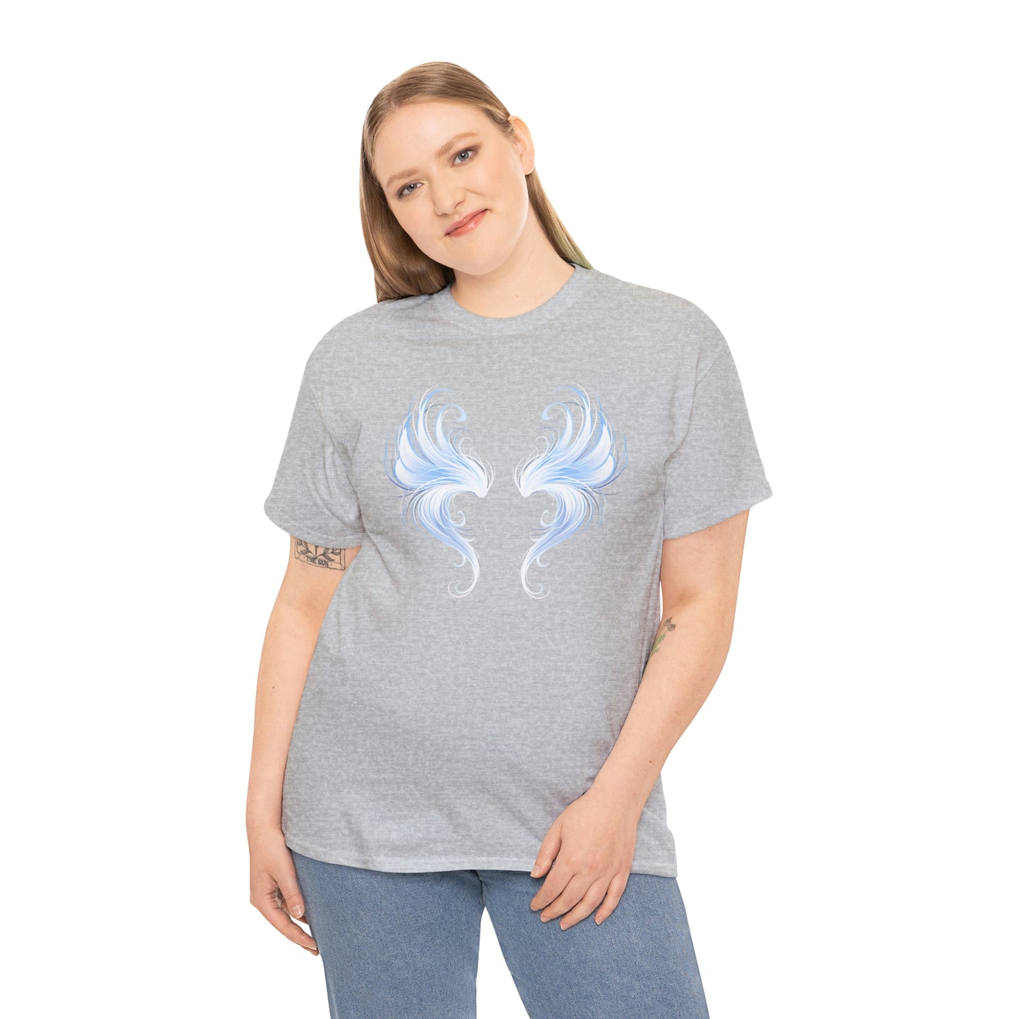 Angel Wing Motivational T-shirt - Inspiring Graphic Tee For Men And Women | Inspiring Words | Positive Vibes | Unique Design | Perfect Gift | Best Quality Tee