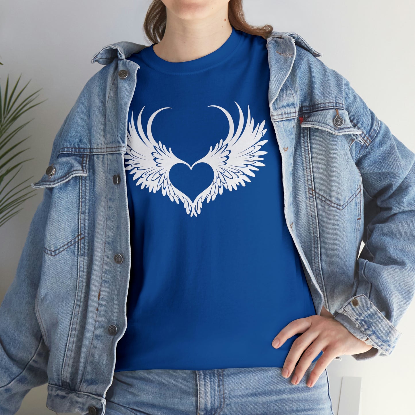 Angel Heart Motivational T-shirt - Inspiring Graphic Tee For Men And Women | Inspiring Words | Positive Vibes | Unique Design | Perfect Gift | Best Quality Tee