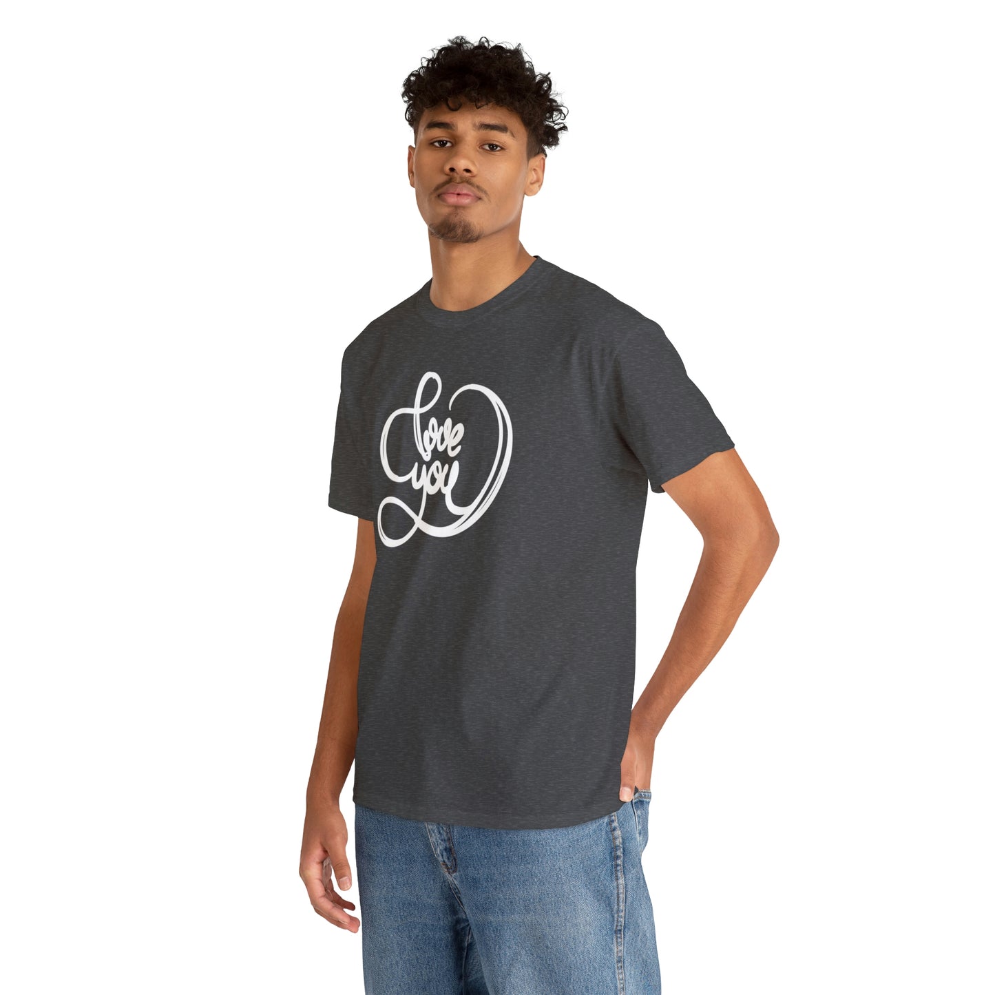 Love You Motivational T-shirt - Inspiring Graphic Tee For Men And Women | Inspiring Words | Positive Vibes | Unique Design | Perfect Gift | Best Quality Tee