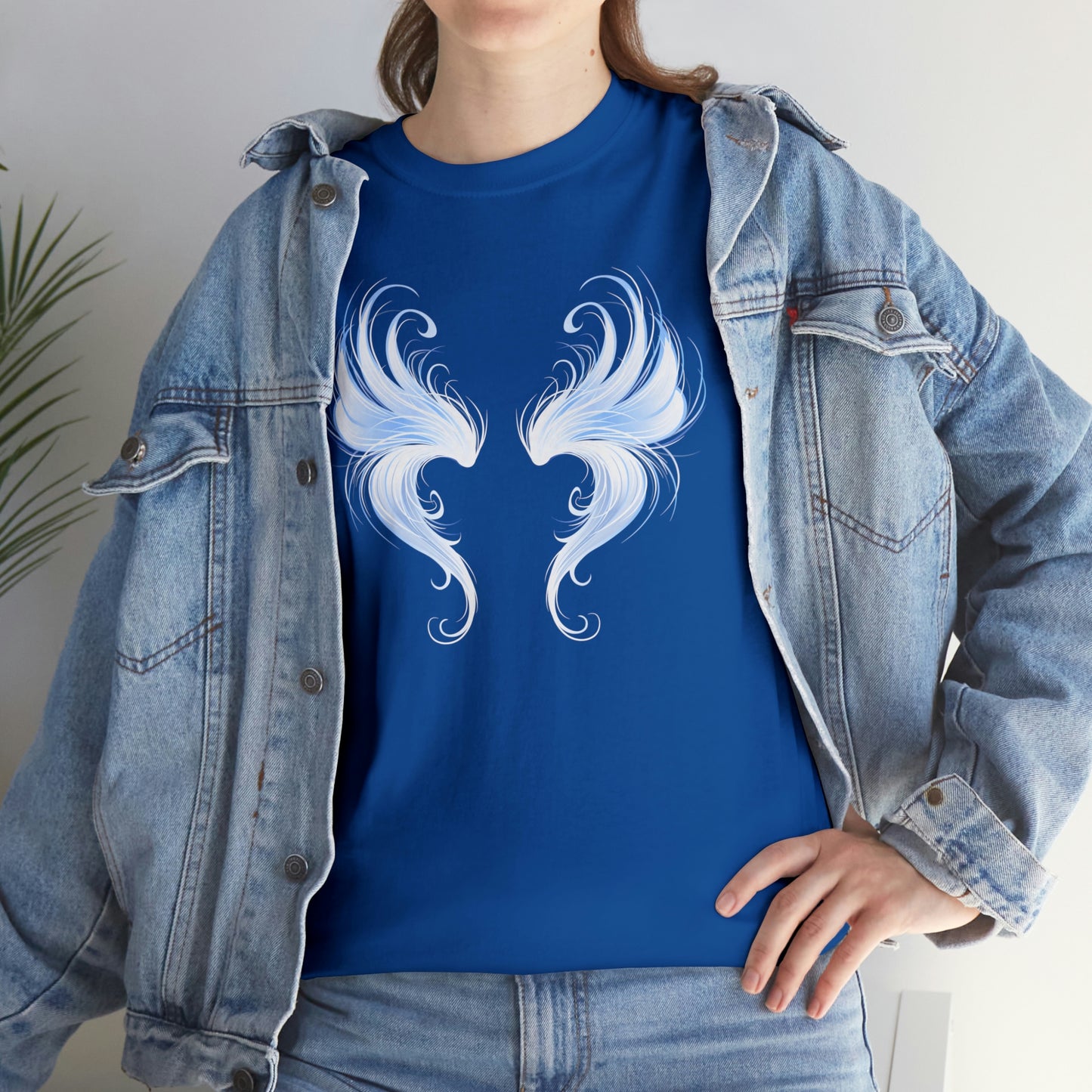 Angel Wing Motivational T-shirt - Inspiring Graphic Tee For Men And Women | Inspiring Words | Positive Vibes | Unique Design | Perfect Gift | Best Quality Tee