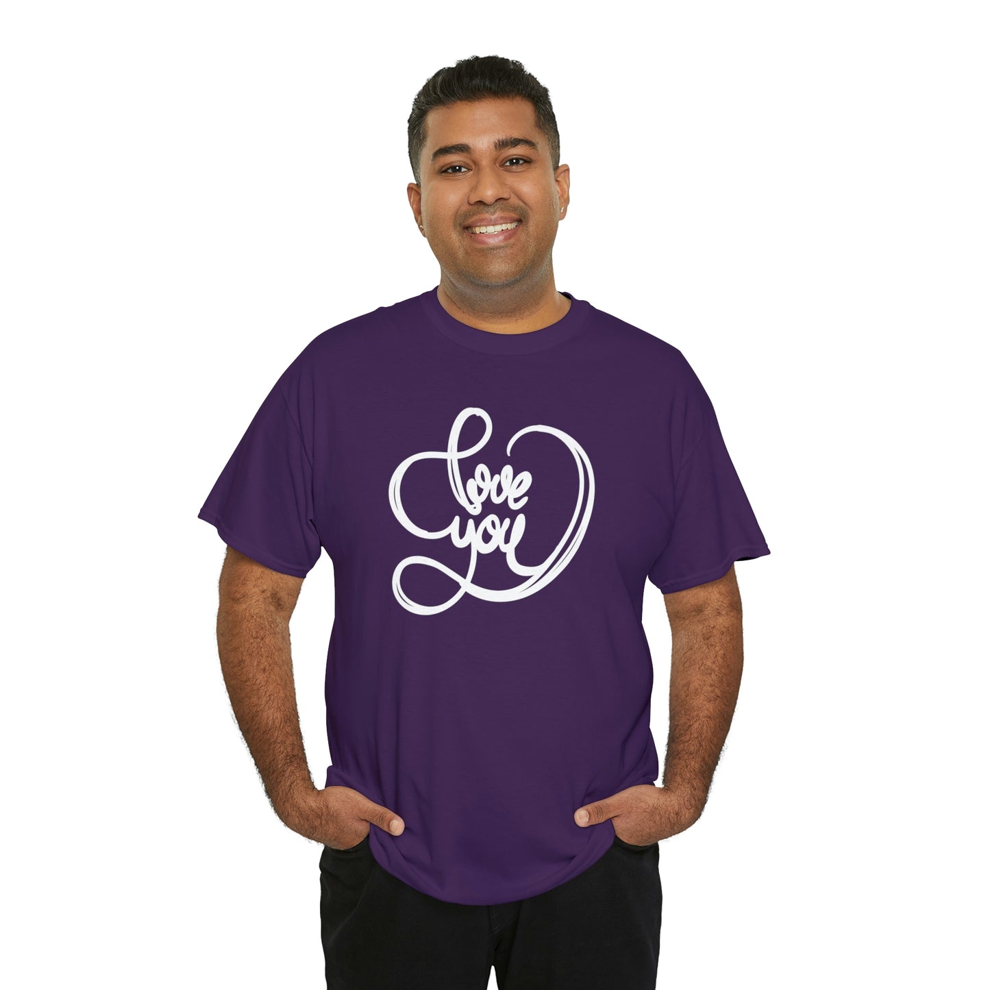 Love You Motivational T-shirt - Inspiring Graphic Tee For Men And Women | Inspiring Words | Positive Vibes | Unique Design | Perfect Gift | Best Quality Tee