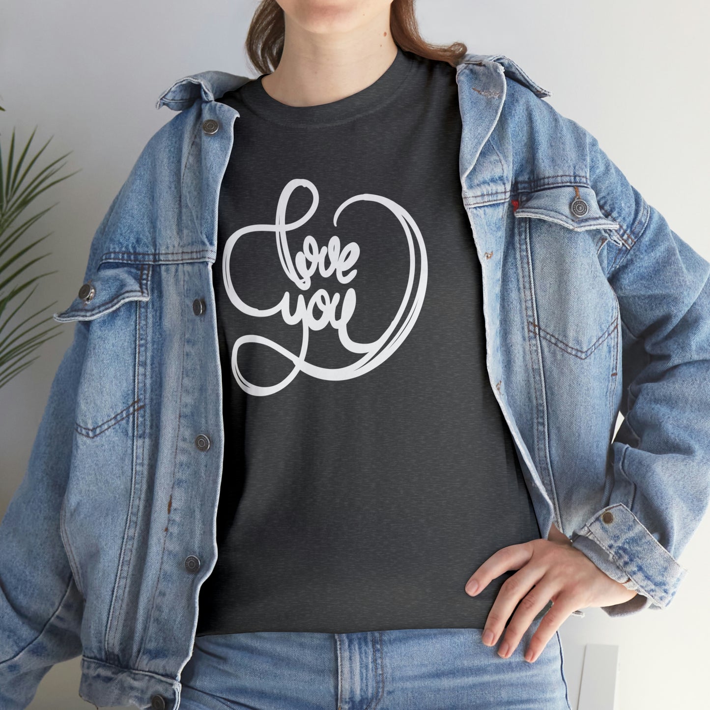 Love You Motivational T-shirt - Inspiring Graphic Tee For Men And Women | Inspiring Words | Positive Vibes | Unique Design | Perfect Gift | Best Quality Tee