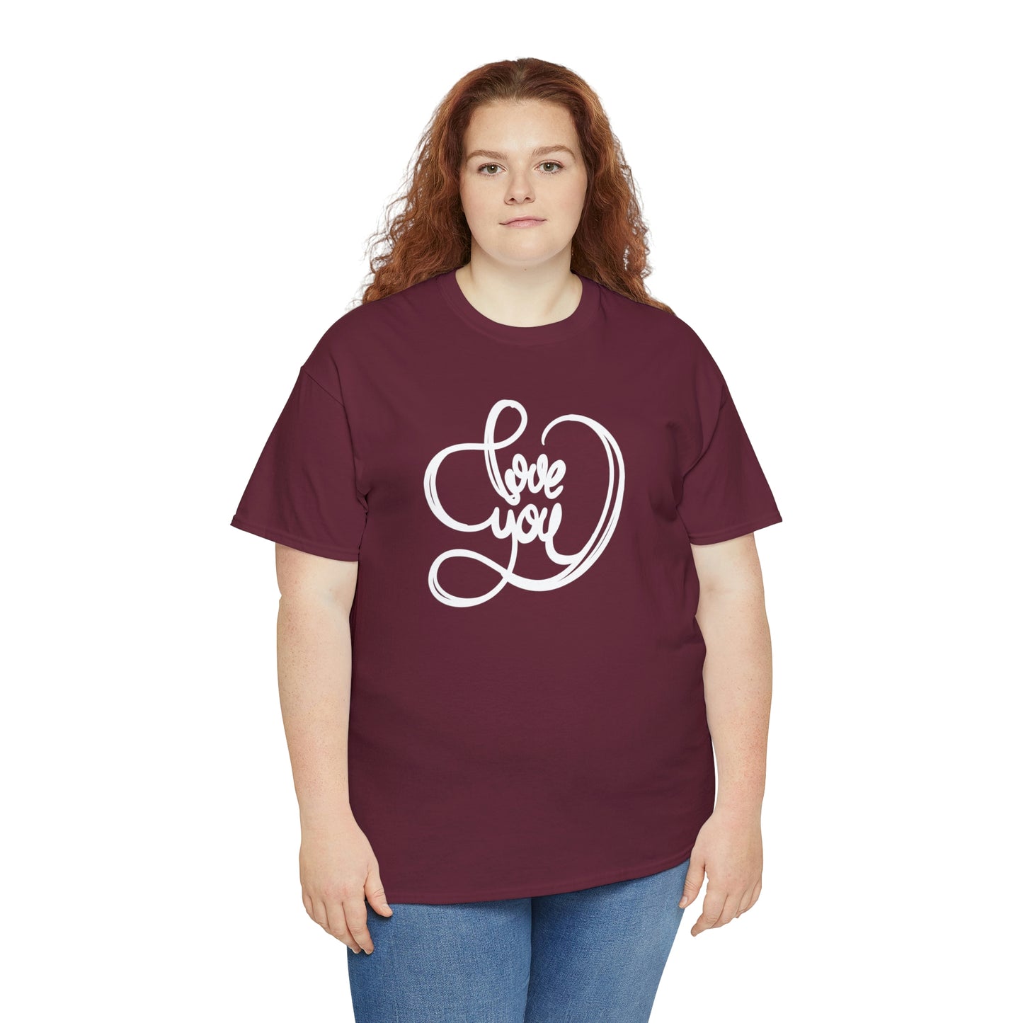 Love You Motivational T-shirt - Inspiring Graphic Tee For Men And Women | Inspiring Words | Positive Vibes | Unique Design | Perfect Gift | Best Quality Tee
