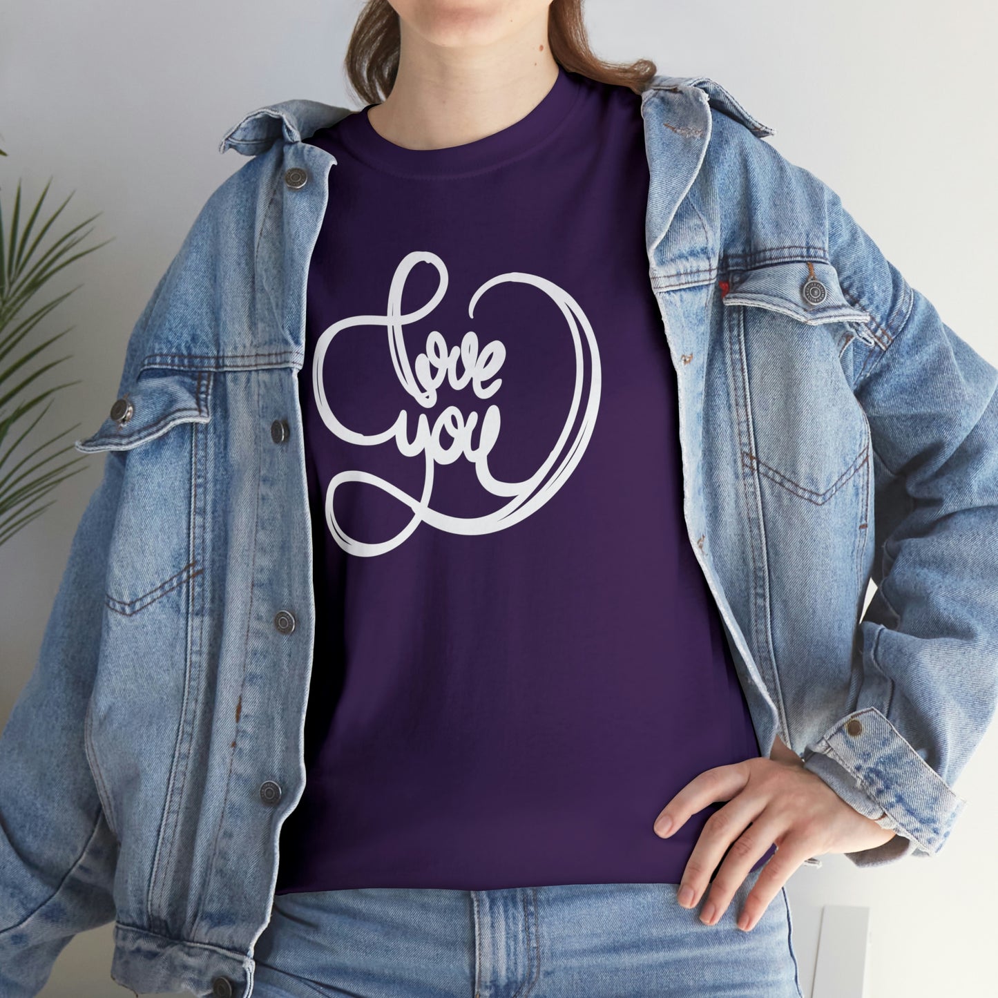 Love You Motivational T-shirt - Inspiring Graphic Tee For Men And Women | Inspiring Words | Positive Vibes | Unique Design | Perfect Gift | Best Quality Tee