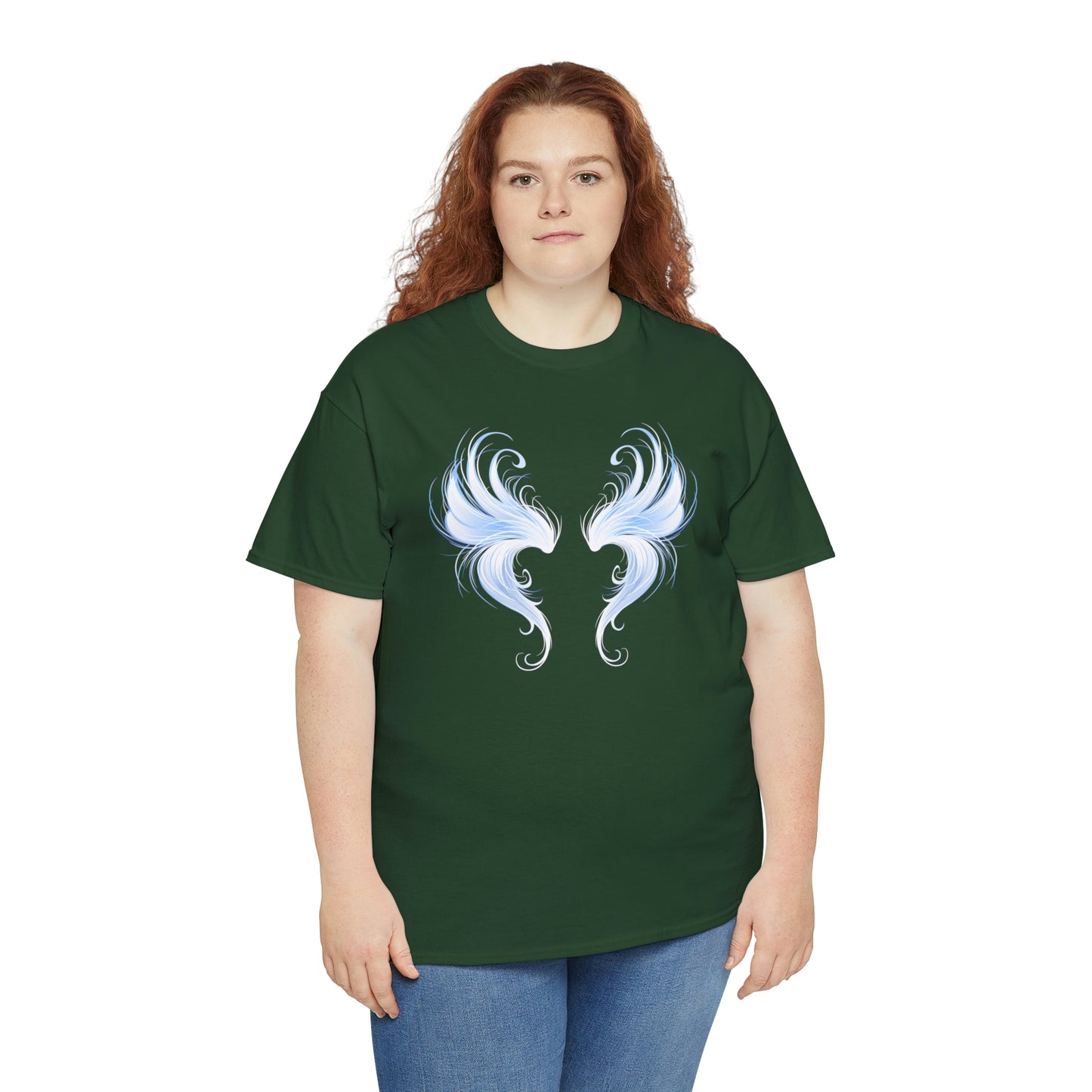 Angel Wing Motivational T-shirt - Inspiring Graphic Tee For Men And Women | Inspiring Words | Positive Vibes | Unique Design | Perfect Gift | Best Quality Tee