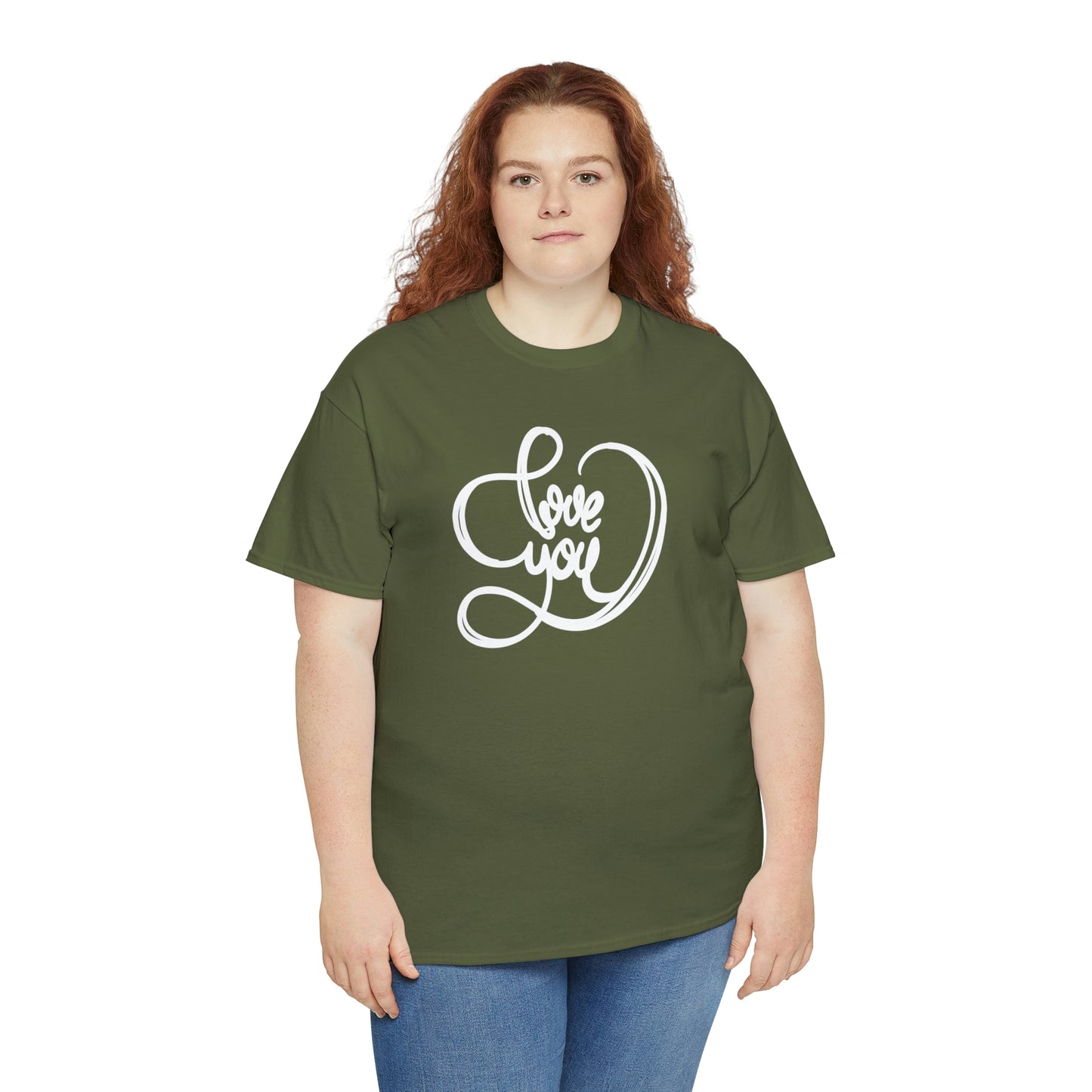 Love You Motivational T-shirt - Inspiring Graphic Tee For Men And Women | Inspiring Words | Positive Vibes | Unique Design | Perfect Gift | Best Quality Tee