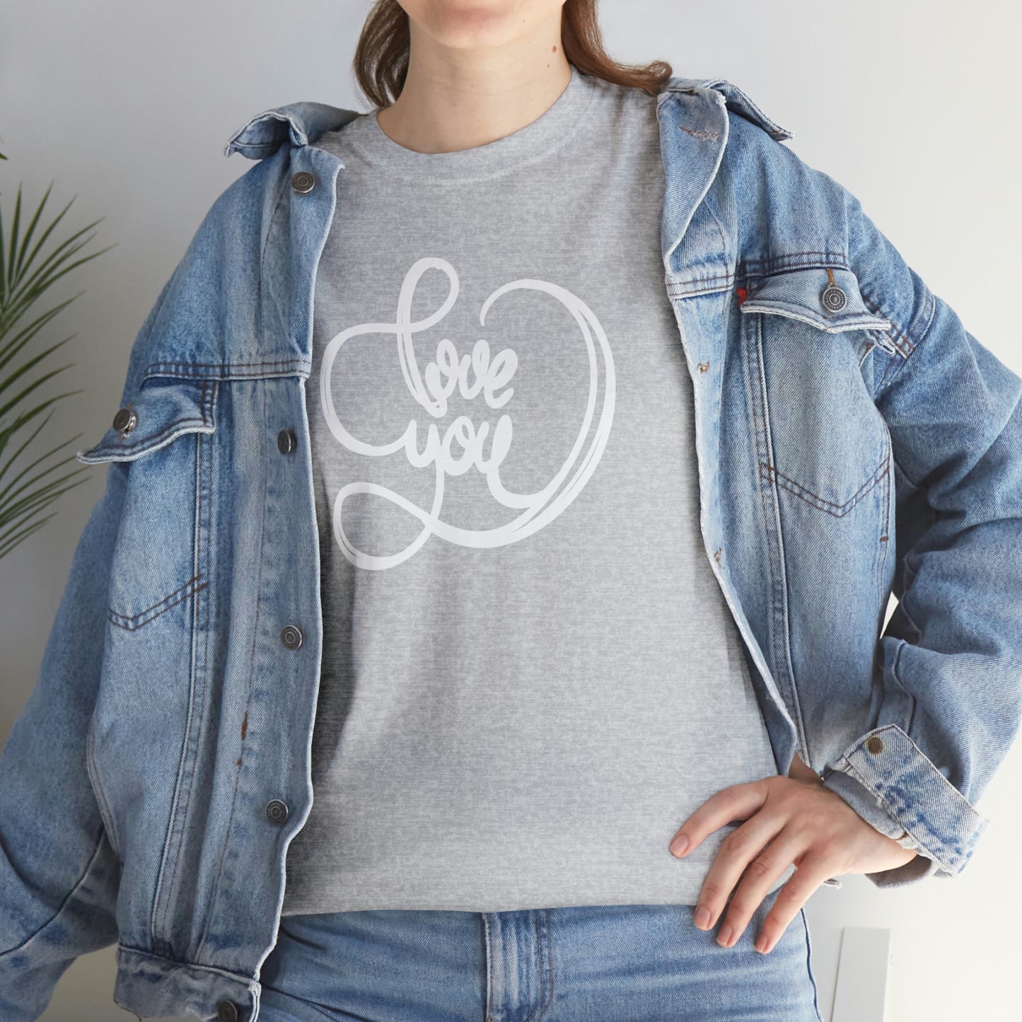 Love You Motivational T-shirt - Inspiring Graphic Tee For Men And Women | Inspiring Words | Positive Vibes | Unique Design | Perfect Gift | Best Quality Tee