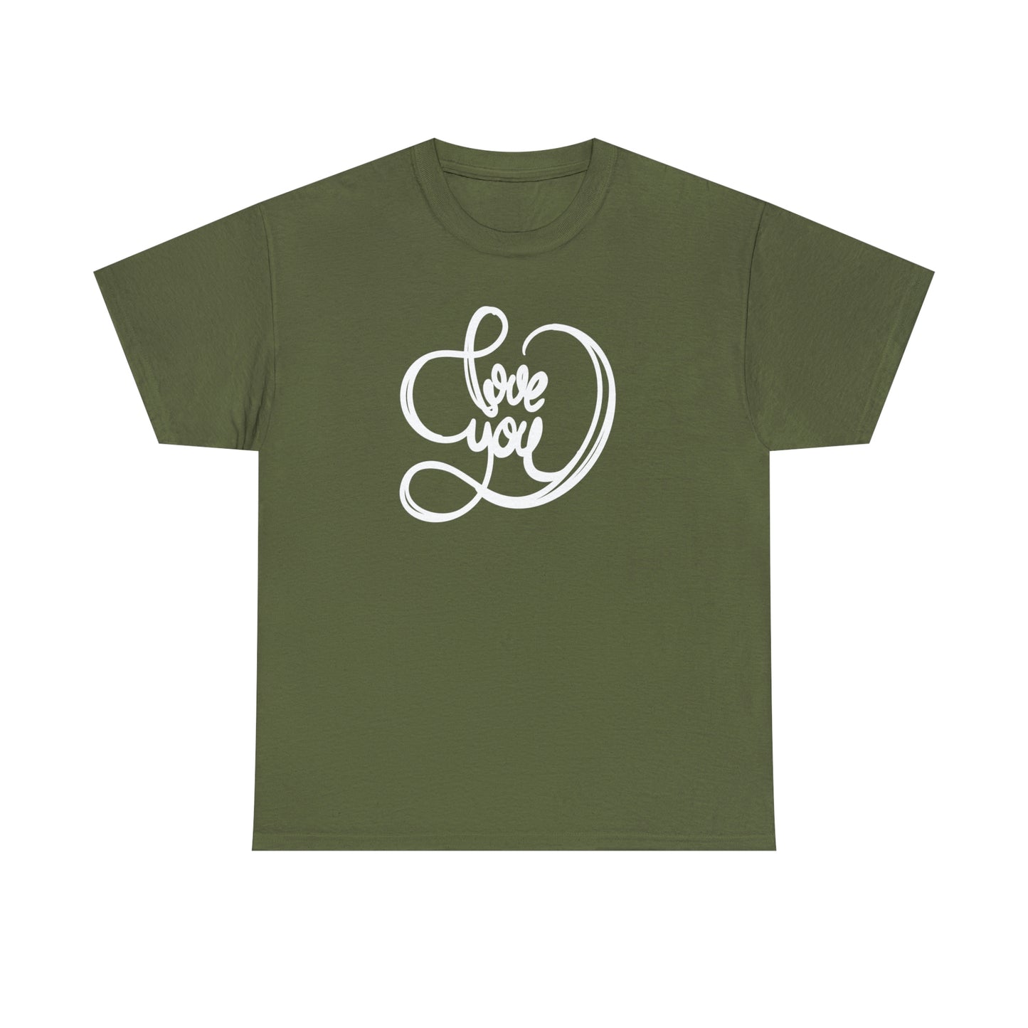 Love You Motivational T-shirt - Inspiring Graphic Tee For Men And Women | Inspiring Words | Positive Vibes | Unique Design | Perfect Gift | Best Quality Tee
