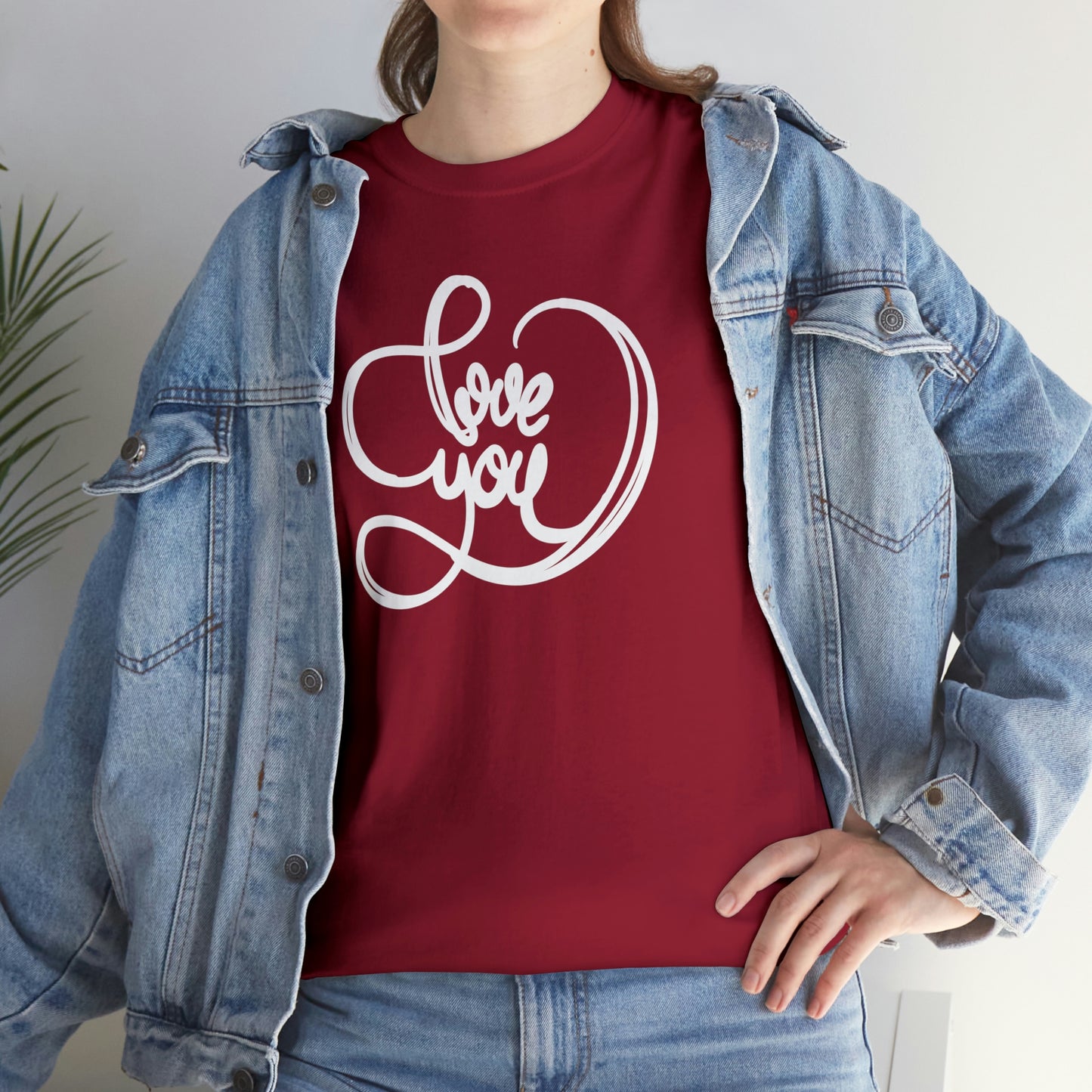 Love You Motivational T-shirt - Inspiring Graphic Tee For Men And Women | Inspiring Words | Positive Vibes | Unique Design | Perfect Gift | Best Quality Tee