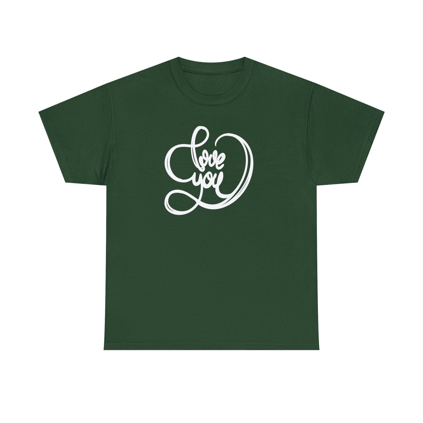 Love You Motivational T-shirt - Inspiring Graphic Tee For Men And Women | Inspiring Words | Positive Vibes | Unique Design | Perfect Gift | Best Quality Tee
