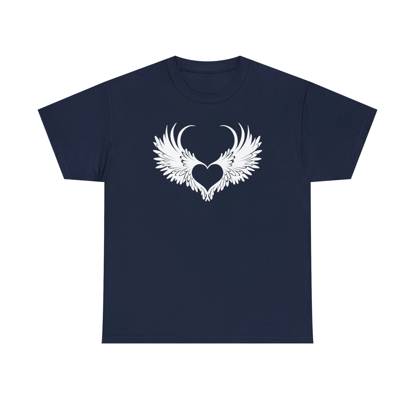 Angel Heart Motivational T-shirt - Inspiring Graphic Tee For Men And Women | Inspiring Words | Positive Vibes | Unique Design | Perfect Gift | Best Quality Tee